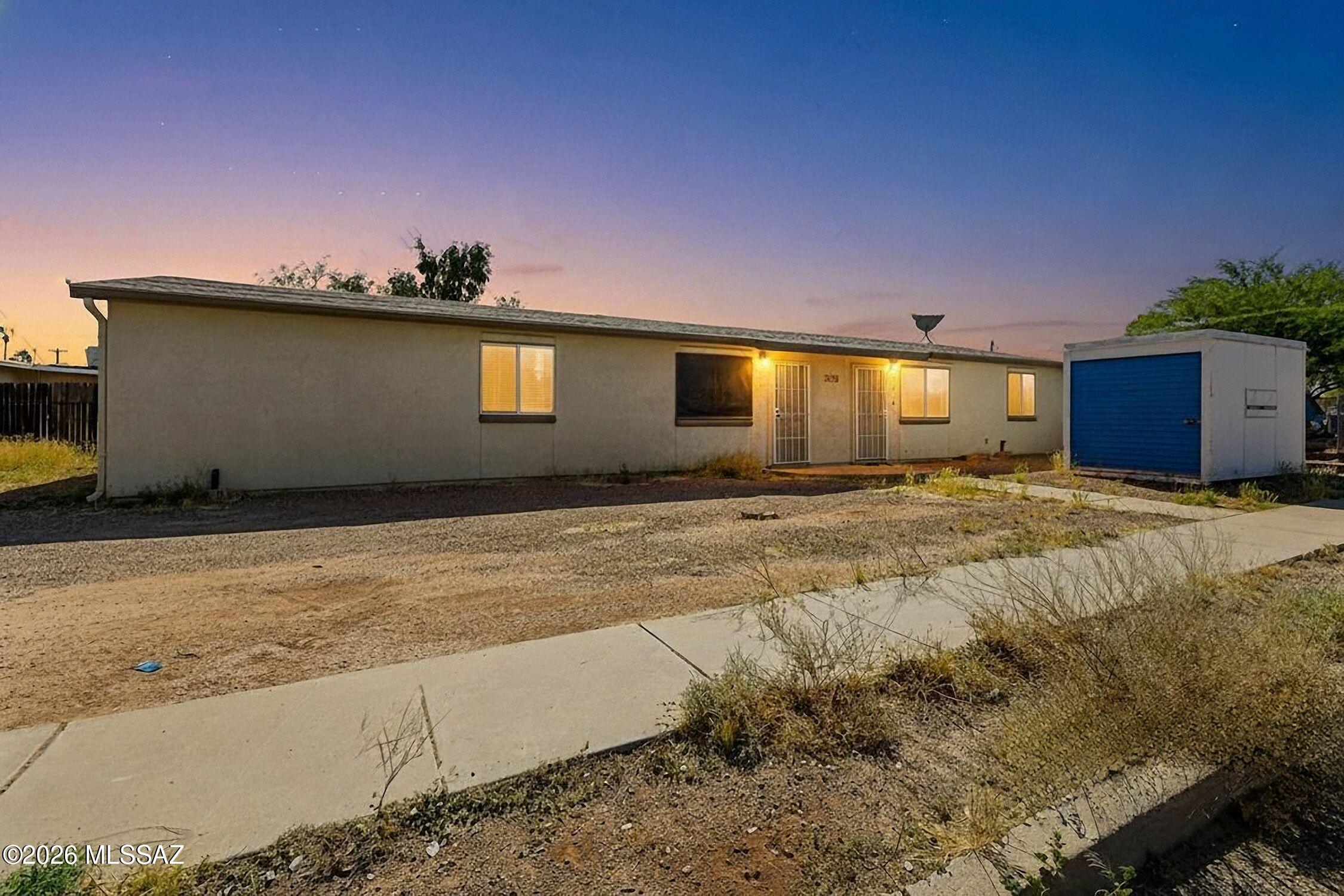 Excellent investment opportunity with strong income potential! This duplex features two separate units: one 3-bed/1-bath and one 2-bed/1-bath, ideal for investors or owner-occupants. Live in one unit and rent the other, or add a cash-flowing property to your portfolio. One unit is occupied by a reliable long-term tenant paying $1,600/month, providing immediate income. Both units offer updated interiors, open living areas, tile flooring, upgraded kitchens with stainless steel appliances, recessed lighting, ceiling fans, in-unit laundry, and renovated baths. Exterior features include a fenced yard, rear patio, storage shed, and off-street parking. Great opportunity to invest or expand your rental portfolio.