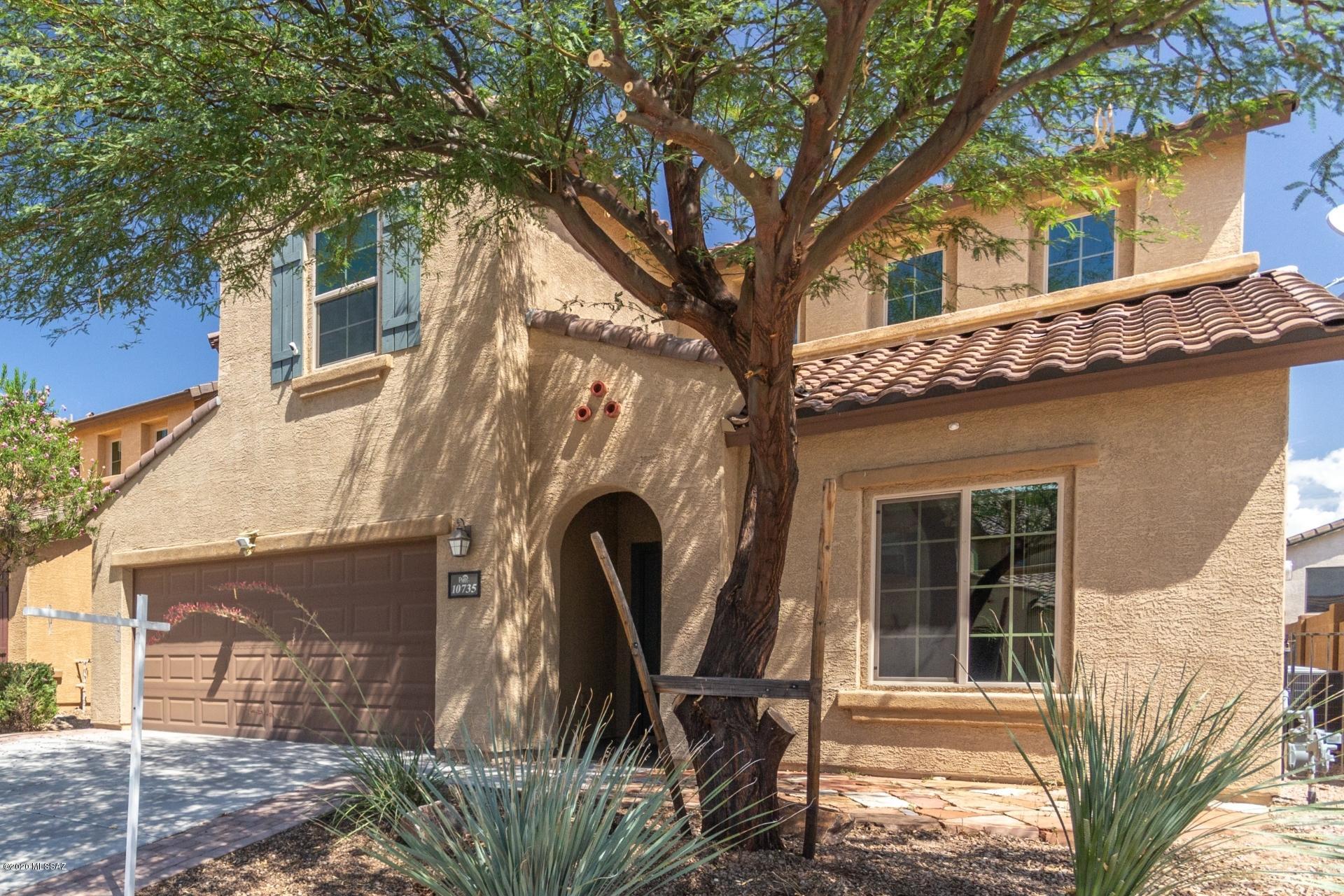 Come see this beautiful home in the highly desired community of Sierra Morado! Featuring tile throughout the first floor, espresso-colored cabinetry, a large center island, walk-in pantry, neutral paint, ceiling fans throughout, and a spacious loft, this home offers the space and flexibility today's buyers are looking for. Check out the mountain views from the primary bedroom and loft.  Enjoy the fully landscaped backyard with covered patio, perfect for relaxing or entertaining. All appliances convey! A fresh exterior paint update adds to the home's curb appeal. Conveniently located near Senita Valley and Rincon Vista schools, a neighborhood park, heated community pool, dog park, basketball courts, and miles of walking and biking trails. Experience the Sierra Morado lifestyle!