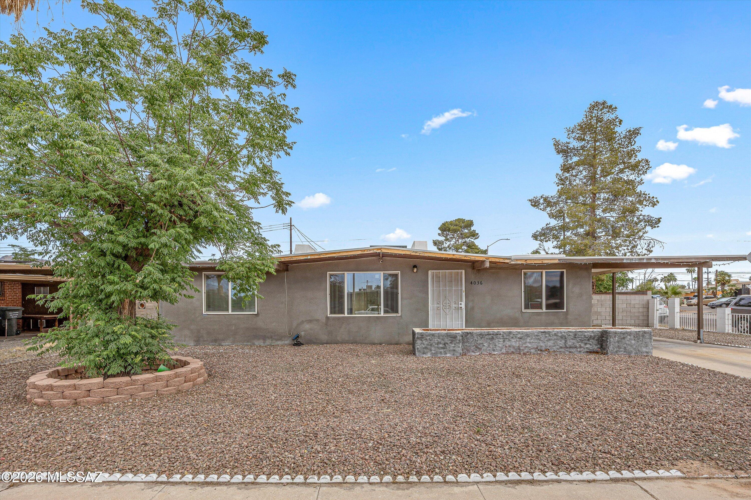 Seller will entertain offers between $295,000 - $305,000. 

4-bedroom, 2-bath home with a desirable split floor plan and no HOA. Enjoy a spacious kitchen and open layout, perfect for everyday living and entertaining. The backyard offers plenty of space, extra parking, and a large storage shed. Conveniently located near I-10, Tucson Mall, dining, and entertainment.