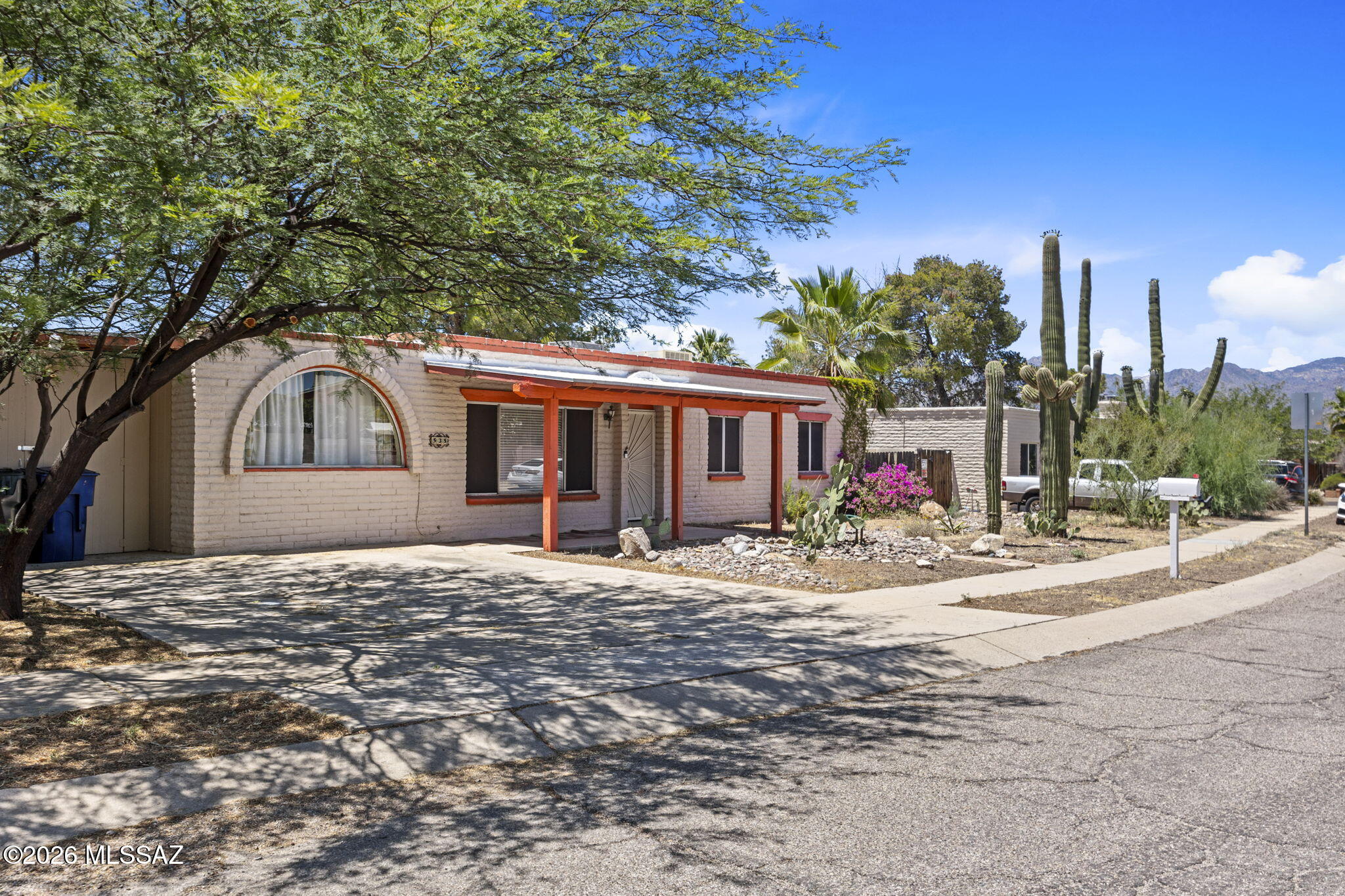 Don't miss this mid-century charmer on almost a quarter-acre lot and no HOA!  Roof was recoated June 2026. Newer HVAC and other recent updates. Enjoy an enclosed pool, oversized yard with room to entertain, and a bonus room ideal as a 4th bedroom (as it's used currently), game room, office, or additional living space. Conveniently located with plenty of room to make it your own, this property combines functionality, outdoor living, and value in one package.