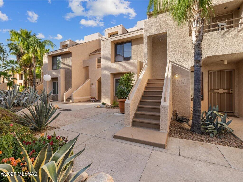 Gorgeous mountain views in this spacious 2-bedroom + den, 2-bath condo with 1,362 sq ft in gated Dakotah Hills. Largest floor plan available in the community.  Airy, great room with vaulted ceilings and a fireplace. Private balcony overlooking the beautiful Sonoran desert. Covered, assigned parking and community pool/spa. HOA includes water, sewer, trash, and roof maintenance.