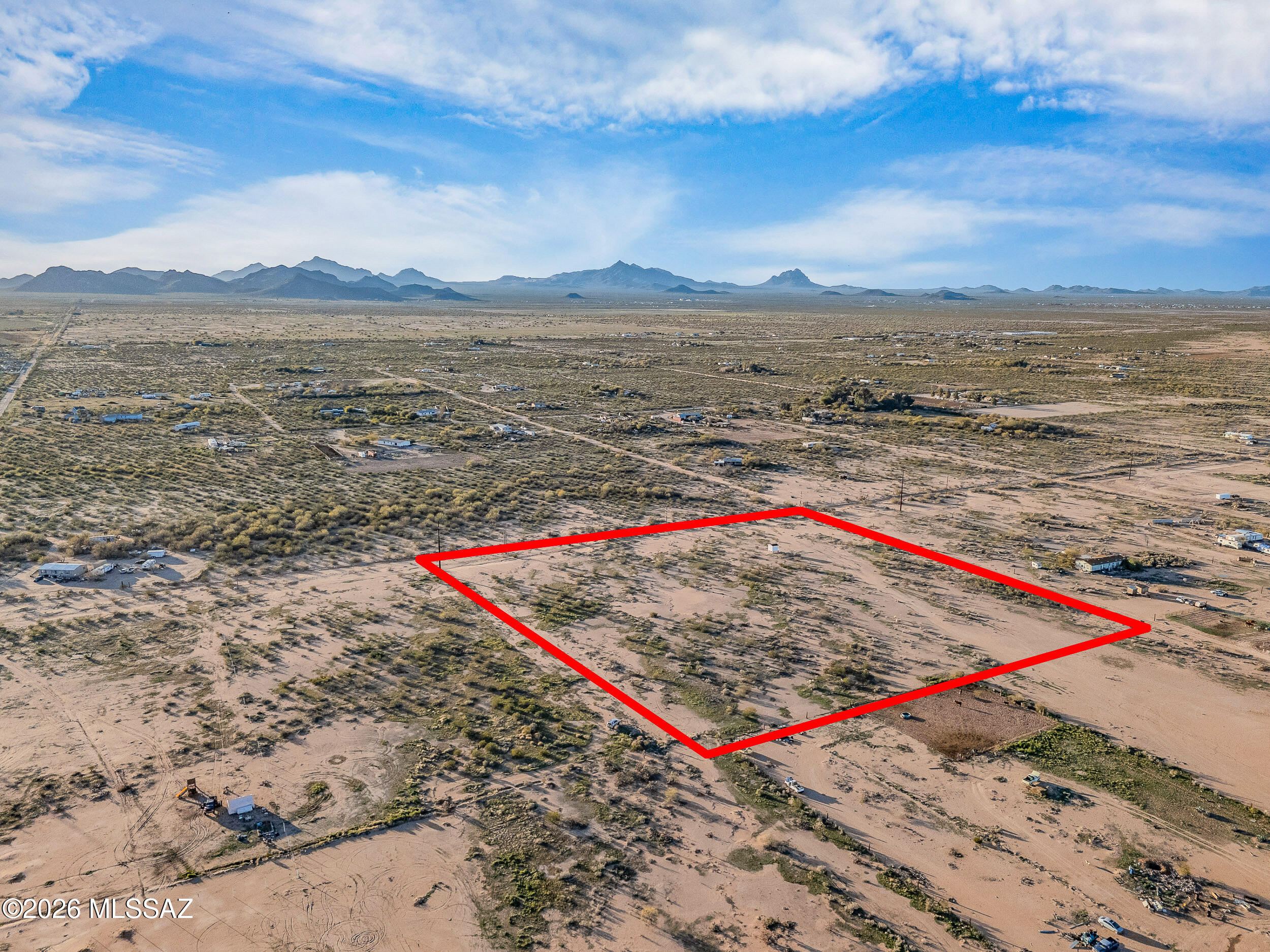 Expansive 5-acre parcel in Avra Valley offering flexible Pima County RH zoning, allowing for single-family, manufactured or mobile homes, multifamily potential, and agricultural uses. Recently and legally split with recorded survey and deed, this property presents an excellent opportunity for investors, developers, or buyers looking to build or place a home with room to grow. Enjoy wide-open desert views, privacy, and the freedom of rural living while remaining within reach of Tucson amenities. APN pending with Pima County Assessor.