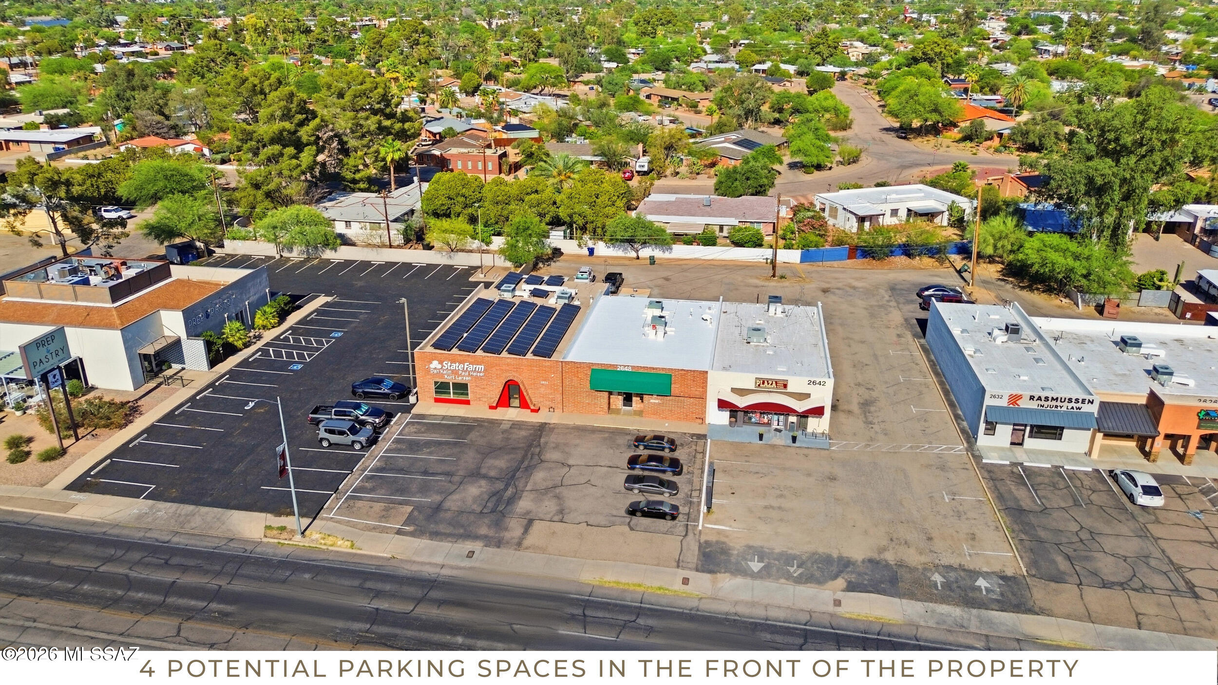 Prime Central Tucson commercial opportunity at 2648 N Campbell Avenue. Positioned in the high-demand Campbell corridor near the University of Arizona, Banner University Medical Center, Midtown, Downtown, major retailers, restaurants, dense residential neighborhoods, and public transportation, this property offers visibility, convenience, and flexibility. With 12 parking spaces and a location surrounded by strong daily traffic drivers, the site is ideal for medical, office, nonprofit, service-based, or owner-user possibilities. A rare chance to secure a well-located Campbell Avenue asset in one of Tucson's most active infill corridors.