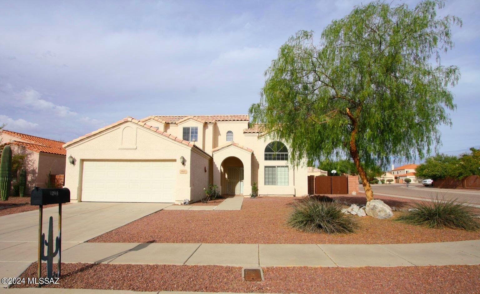 This Two-Story 3bdr/3ba home can be found on a large corner lot, the vaulted ceilings and bright/open floorplan present a vast appeal! Large Living Room/Dining Room, Kitchen w/Stainless appliances, Family Room, and Spacious Primary Bedroom! Downstairs has a guest bedroom and full bath. Backyard with an abundance of room for entertaining! Did we mention this home is only Two blocks from Ironwood Elementary? Call our office and find out why this home will not last long!  Tenant occupied until 06/30/2026