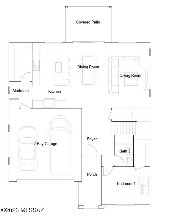 This new two-story home is ready for modern lifestyles. An open-concept layout on the first floor maximizes interior space, near a convenient den secluded off the foyer, ideal for focusing on important task throughout the week. On the second floor is a versatile and inviting loft, offering a shared living area easily accessible from two bedrooms and a luxe owner's suite with a full bathroom and walk-in closet.  Our homes come with Quartz Countertops, the Rinnai Tankless Water Heaters, Smart Thermostats, Post-Tension Foundation, Radiant barrier roof decking, 2'' Faux Wood Blinds and more! As an added bonus, this home includes a washer and dryer.