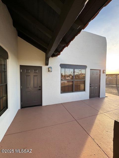 Approximately 900 sq ft of space available to Lease.   Shared community reception and waiting area- 3 upstairs offices available to Lease. This property is located in a very active commercial area that includes Tucson Mall and other shopping centers, retail businesses, offices, restaurants, and more. Easy access and great visibility. Monument sign right off Wetmore as well as ability to install signage directly on building. Ready for occupancy (can rent individual suites too as needed). Ample parking. Shared restrooms and kitchen access available. Electric and water included.
