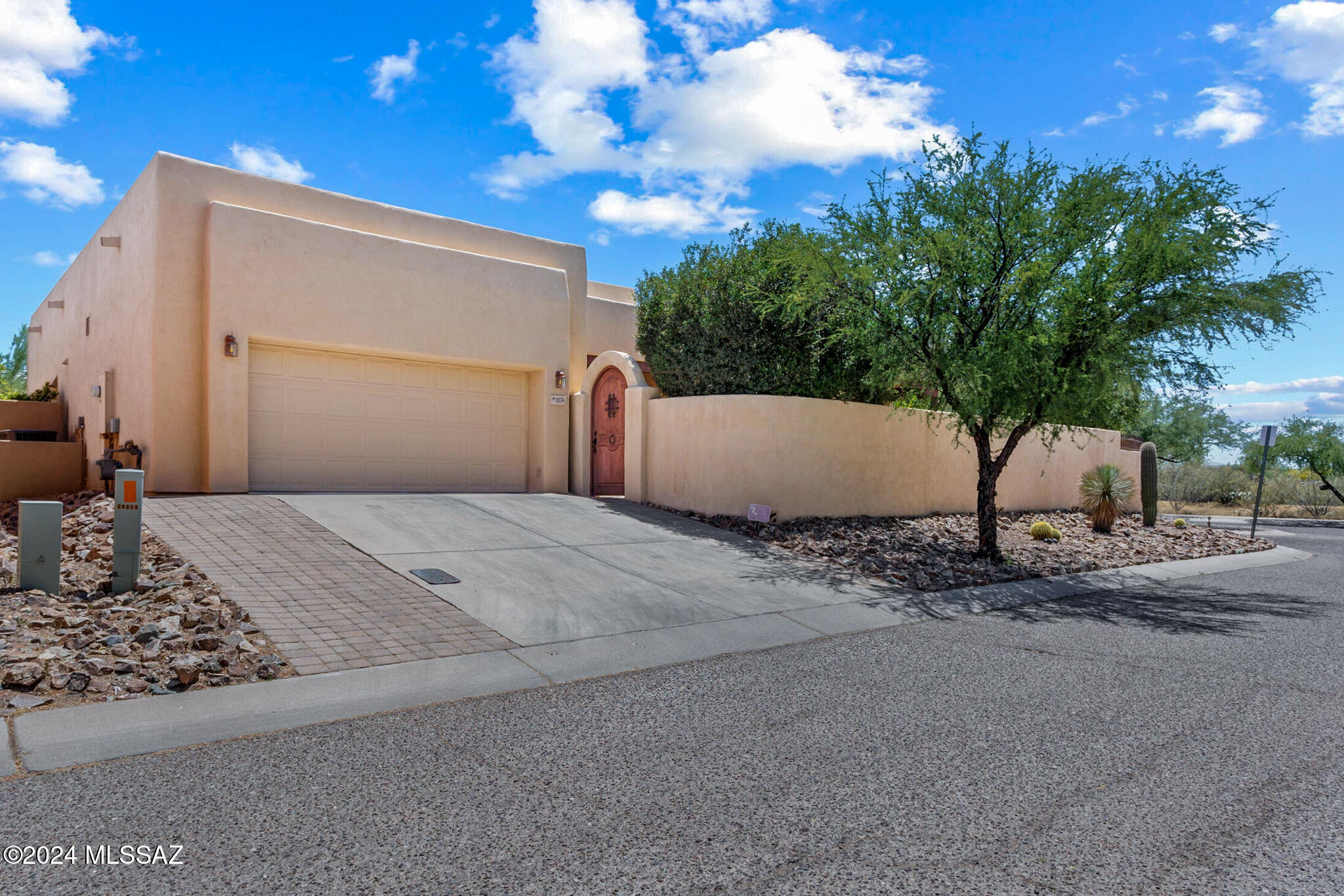 Text for a Walkthrough Video/more info. Located in the Vail School District in the Civano Neighborhood on a corner lot, this sprawling 3 Bedroom/2 Bathroom 2134sf Single-story Home features Premium Finishes throughout including; Kitchen w/ Stainless Appliances incl Gas Range, extensive Custom Cherry Cabinetry w/ built-in desk + storage, Pantry; Master BR Suite w/ Private Bath, Walk-in Closet; Open Floor Plan w/ Vaulted Ceilings throughout the Living Room, Dining Room, + Kitchen making for an incredible Entertainment Space; Laundry Room w/ Washer + Dryer incl; 2 Car Attached Garage; and nearly new + high efficient Air Conditioning System. Civano Community amenities inc Community Pool + Sports Courts nearby. 12mo minimum Lease, Costs are: Non-refundable $50/adult Application, $2125 Security Deposit, $150/pet with approved pet, $400 cleaning. Tenants pays all utilities.