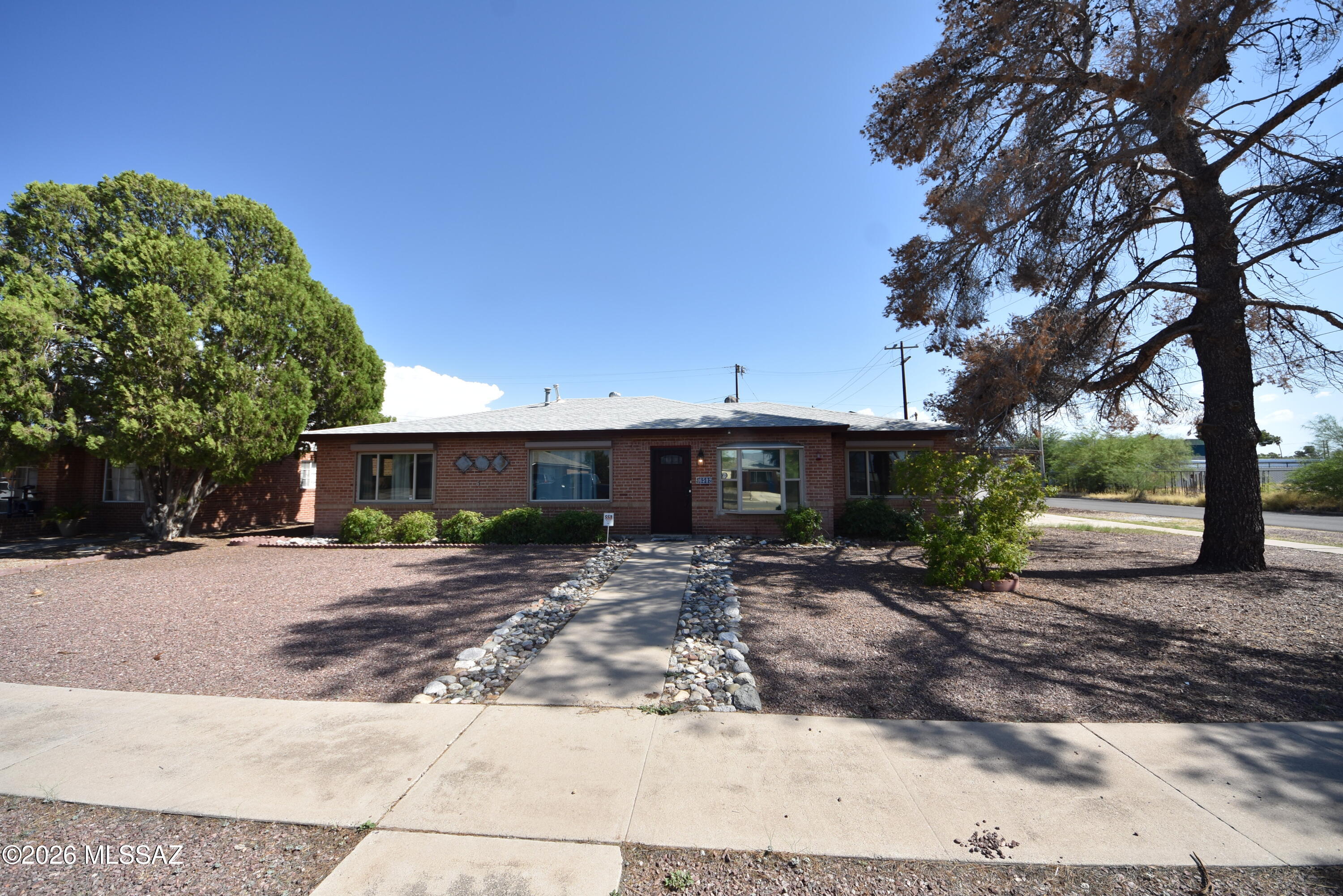 Base rent is $2050/mo, plus a mandatory $150/mo surcharge collected as rent that completely covers electricity via the solar system. Centrally located and available now, this 3BR/2BA home features a pool (service included), carport, rolling security shutters, a large screened patio, and a walled yard. Note: one bedroom lacks a closet, perfect for an office. Professionally managed with a no-nonsense lease, zero hidden admin fees, and no tenant benefit packages. Move-in requires a 1x deposit (1.5x with pets) and prorated rent; upfront pet fees are waived. Pets welcome (2 max, $25/mo pet rent). $25 app fee per adult (18+). Renters insurance required (bring your own or buy via portal). Apply online today!