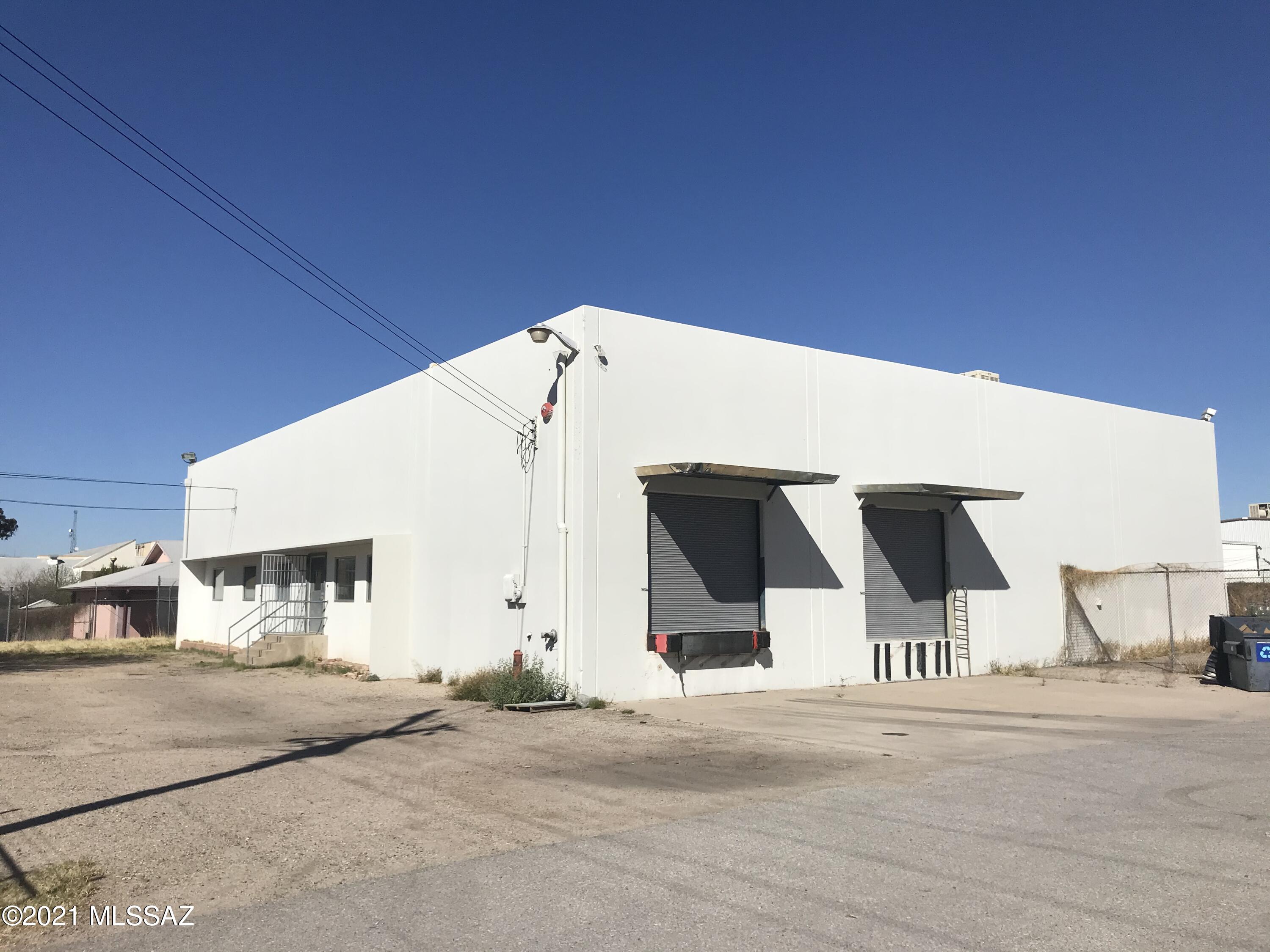 Industrial I-1 tilt-up warehouse with 900 sq ft of office within the 8000 sq ft building. New upgrades in 2016 include a new roof along with new warehouse lighting, upgraded bathrooms, 2 new roll up doors and one roll up door with man door, exterior painted, new office a/c, new floor coverings, new warehouse evap coolers and an asphalt apron connecting to a concrete pad at loading dock. Two loading docks along with an at grade entrance.
