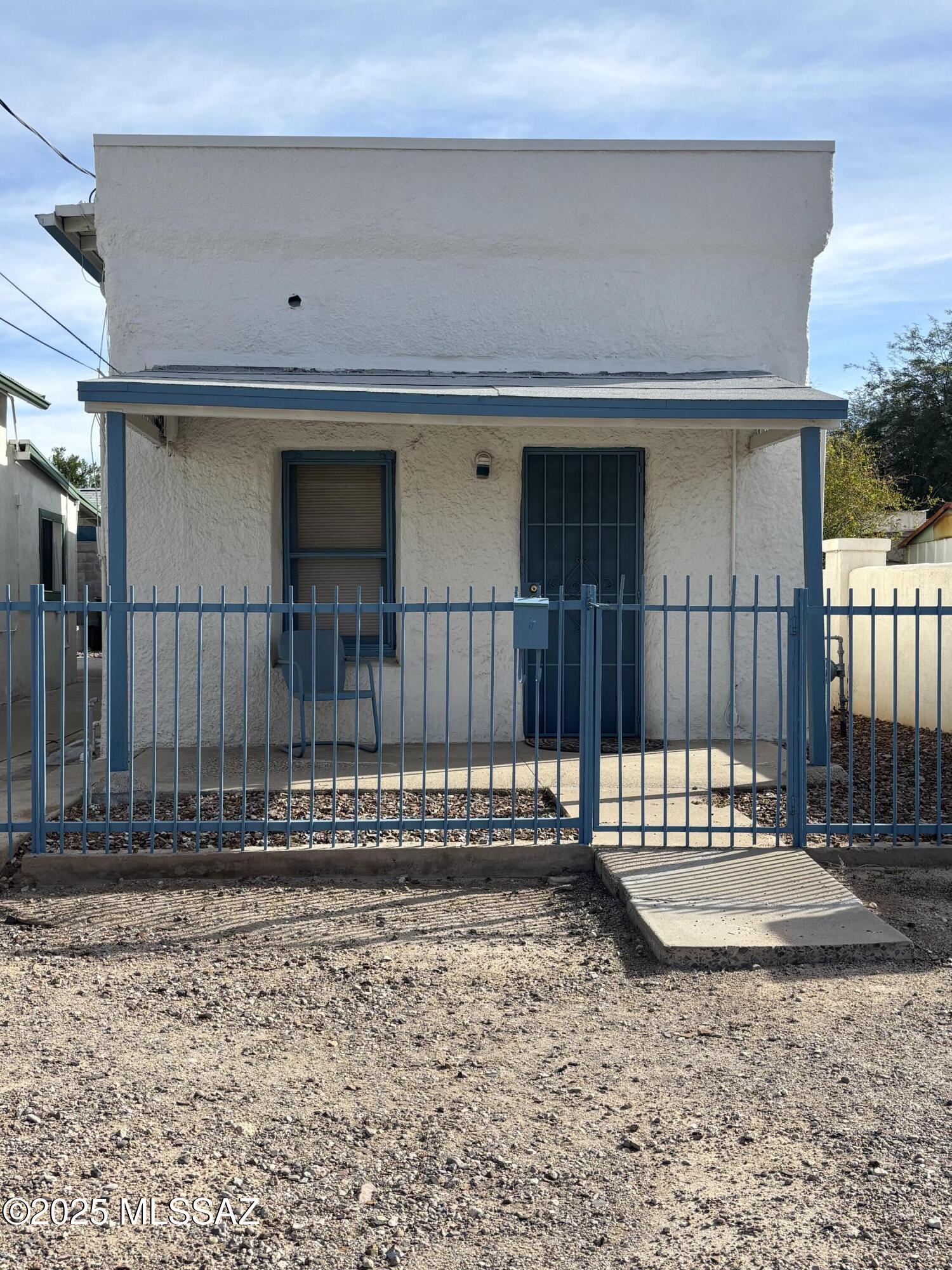 Welcome to this rare opportunity in a downtown historic neighborhood--two detached homes on one lot, offering endless flexibility for living, investing, or operating a small business (per zoning). The main house features one bedroom and one bathroom, along with two versatile flex rooms that can serve as an office, studio, or guest space. It includes a washer hookup in the laundry room, a secluded private patio tucked behind the home, a welcoming covered front porch, and zoned AC and heat for year-round comfort.The detached guest house offers its own one bedroom/ one bathroom, central AC with forced-air heating, and a washer hookup conveniently located on the covered back porch. Both homes have been freshly painted on the exterior and benefit from updated sewer and water lines, creating peace of mind for future maintenance.
A shared backyard sits between the homes, perfect for outdoor enjoyment or creating separate private areas. Parking is on-street, consistent with the character of historic urban living.
This property's location, flexibility, and dual-home setup make it ideal as a multi-generational living space, long-term rental, or a charming small business site in the heart of downtown.