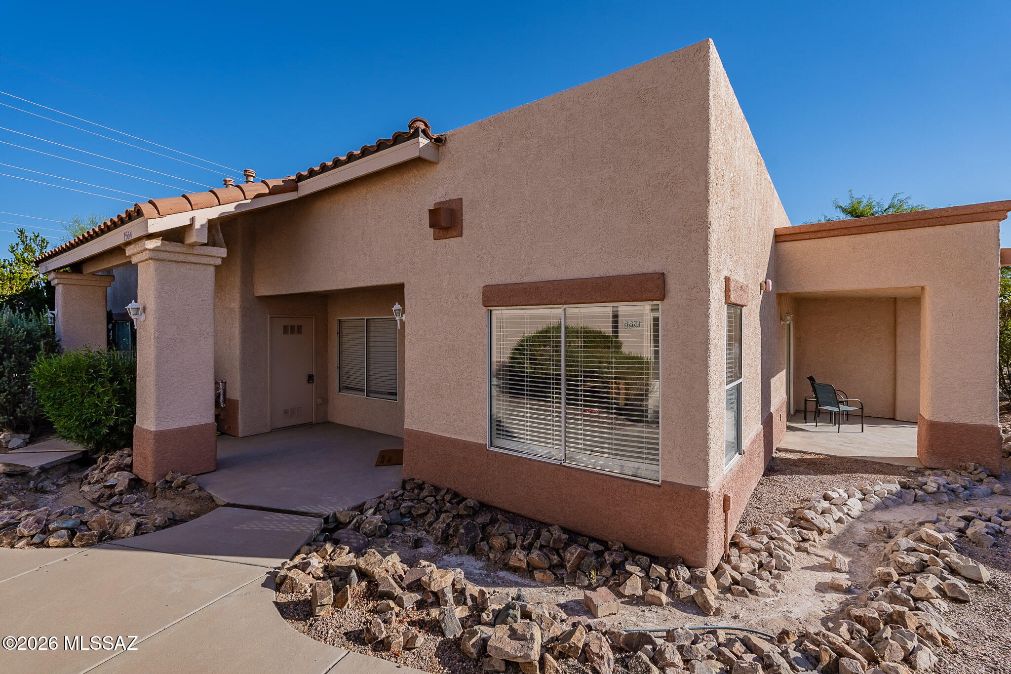 Welcome to your next smart investment in the heart of Green Valley! This charming one-bedroom, one-bathroom townhouse delivers efficient living across 745 square feet of thoughtfully designed space. Ceramic tile flows throughout, complementing sleek stainless appliances in the kitchen. Whether you're downsizing, seeking a desert retreat, or eyeing a fantastic rental opportunity, this gem checks every box. Enjoy convenient proximity to Safeway for everyday essentials and nearby desert trails for weekend adventures. Low-maintenance living has never looked this good. Schedule your private showing before this one slips away!
