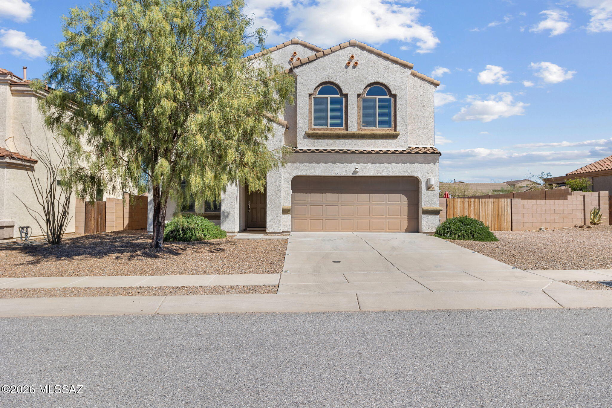 RARE FIND: 5 BEDROOMS + 3-YEAR-OLD POOL + RV PARKING! Move-in ready home featuring new interior paint and brand-new carpet. The functional floor plan includes five bedrooms and two separate living spaces with the flexibility to create an additional bedroom, den, or office. The pool and backyard landscaping were thoughtfully designed and installed just three years ago. This lot features a large RV gate and dedicated year-round RV parking with plenty of space for toys. Enjoy significant separation between neighbors--a rare find in newer build communities. The solar lease provides predictable energy costs and protects you against potentially higher utility rate hikes from the electric company.