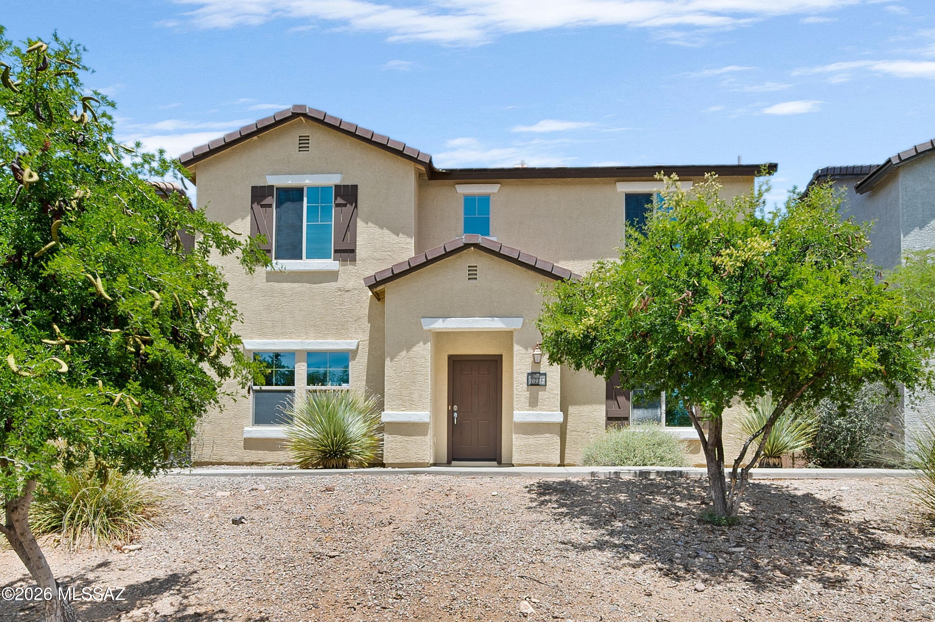 LOCATION! LOCATION! LOCATION! Welcome to the highly sought-after SIERRA MORADO MASTER-PLANNED COMMUNITY, one of Tucson's premier East Side neighborhoods where convenience, lifestyle, and long-term value come together. Perfectly situated just minutes from the HIGHLY REGARDED CIVANO K-8 COMMUNITY SCHOOL, the BRAND-NEW TUCSON MEDICAL CENTER (TMC) RINCON HOSPITAL, shopping, dining, parks, hiking trails, golf, and major employers including RAYTHEON, DAVIS-MONTHAN AIR FORCE BASE, and easy access to I-10, this exceptional home places you in the heart of one of Tucson's fastest-growing and most desirable locations.

Living in SIERRA MORADO means enjoying beautifully maintained parks, playgrounds, walking trails, open greenbelts, community gathering spaces, and an inviting neighborhood atmosphere that continues to attract homeowners looking for both convenience and quality of life. Whether you're commuting to work, taking the kids to school, enjoying nearby restaurants, or spending weekends exploring Tucson's East Side, this location truly offers the best of everything.

From the moment you arrive, you'll appreciate the attractive curb appeal, well-maintained surroundings, and prime location just steps from one of the community's beautiful neighborhood parks. This thoughtfully designed home combines flexible living spaces, outstanding storage, energy efficiency, and modern comfort, creating an incredible opportunity for its next owner.

Step inside to an expansive living room filled with natural light from oversized windows overlooking the private side patio. Beautiful pavers and low-maintenance landscaping create the perfect outdoor retreat for entertaining, relaxing, or enjoying Tucson's year-round sunshine. The seamless indoor-outdoor flow makes this home equally functional for everyday living and hosting family and friends.

The spacious floor plan was designed with flexibility in mind. A downstairs office or den can easily serve as a fifth bedroom, guest suite, hobby room, or private multigenerational living space. Professionally cleaned and meticulously maintained, this home is truly move-in ready.

At the center of the home, the oversized kitchen offers abundant cabinetry, generous counter space, an oversized pantry, and a massive storage closet that provides exceptional organization for everyday living. Whether preparing weeknight dinners or entertaining during the holidays, this kitchen was designed for convenience and functionality.

Upstairs, a large loft provides another flexible living space ideal for a media room, home office, game room, study area, fitness room, or second family room. The spacious primary suite offers a peaceful retreat complete with a large walk-in closet and an en-suite bathroom featuring dual vanities and generous space to relax. Three additional bedrooms and a full upstairs bathroom comfortably accommodate family members, guests, or additional workspace needs.

Adding even more value is the FULLY OWNED SOLAR SYSTEM, helping improve energy efficiency while reducing monthly utility costs--one of the most desirable upgrades for Arizona homeowners.

Beyond the home itself, the location continues to impress. Enjoy being just moments from the HIGHLY ACCLAIMED CIVANO K-8 COMMUNITY SCHOOL, the NEW TMC RINCON HOSPITAL, grocery stores, coffee shops, restaurants, fitness centers, retail shopping, neighborhood parks, hiking and biking trails, golf courses, and countless everyday conveniences. With easy access to HOUGHTON ROAD, I-10, DOWNTOWN TUCSON, TUCSON INTERNATIONAL AIRPORT, RAYTHEON, and DAVIS-MONTHAN AIR FORCE BASE, commuting throughout Tucson couldn't be easier.

Offering multiple living spaces, incredible flexibility, abundant storage, professionally designed outdoor living areas, and one of the best locations on Tucson's East Side, this home delivers the complete package.

IF YOU'VE BEEN WAITING FOR A HOME THAT COMBINES AN INCREDIBLE LOCATION, TOP-RATED SCHOOLS, BEAUTIFUL COMMUNITY AMENITIES, ENERGY EFFICIENCY, AND A VERSATILE FLOOR PLAN, THIS IS THE ONE. DON'T MISS YOUR OPPORTUNITY TO OWN IN THE HIGHLY DESIRABLE SIERRA MORADO COMMUNITY--SCHEDULE YOUR PRIVATE SHOWING TODAY!