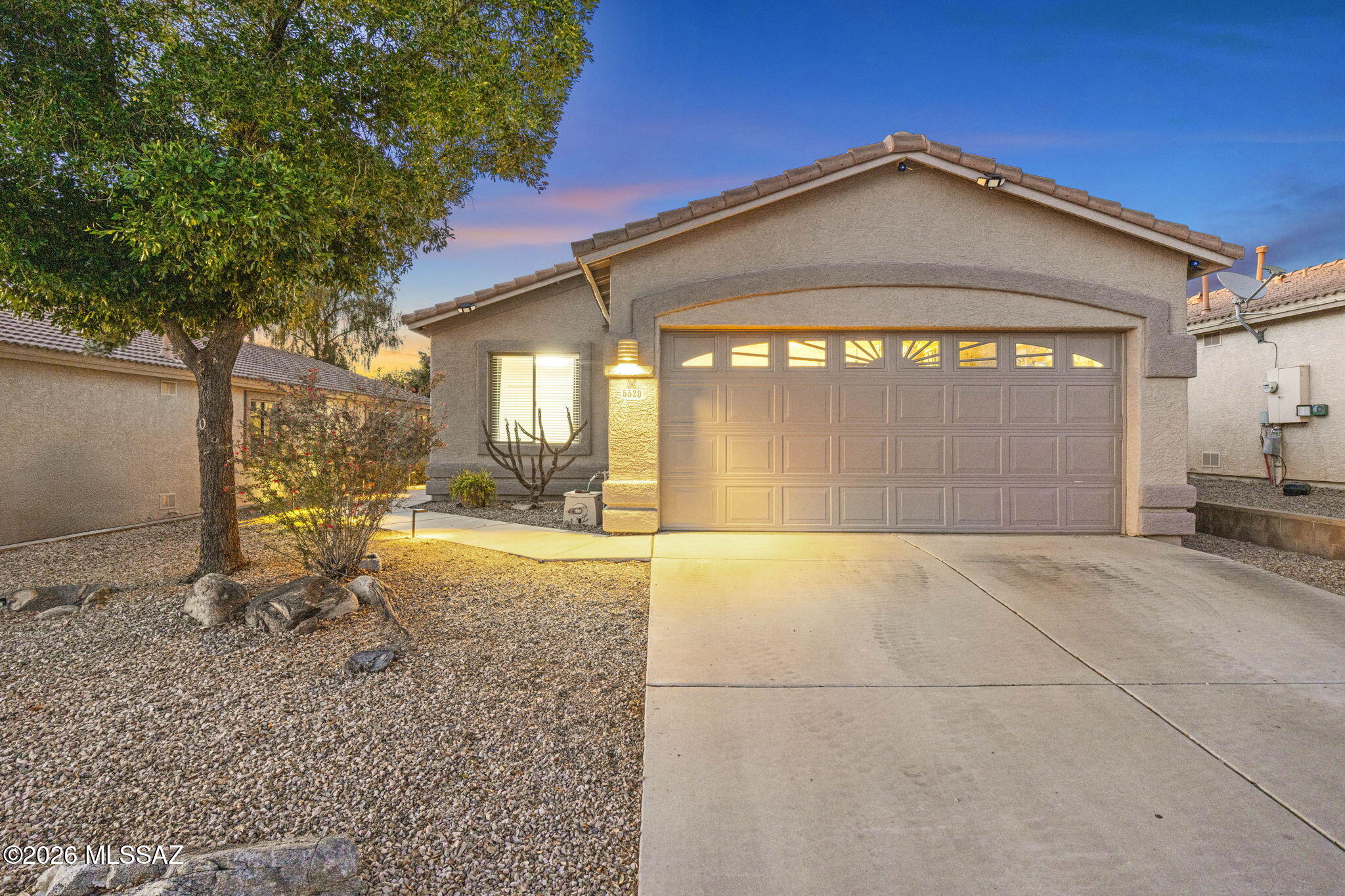 Best Value in the Neighborhood! Priced
Below Market!
Move-in ready with major upgrades already done-new A/C, new paint interior and exterior, new water heater, RO system, water softener plumbed, extended garage, and a beautifully landscaped, low-maintenance turf backyard.
Skip the renovation costs and move right in.
This is one of the best-priced homes in the area-don't wait!New High-efficiency HVAC system. Stunning upgraded home in the Villages at Dove Mountain! Bright open floor plan with diagonal flooring, abundant natural light, and a beautifully appointed kitchen featuring stainless steel appliances!