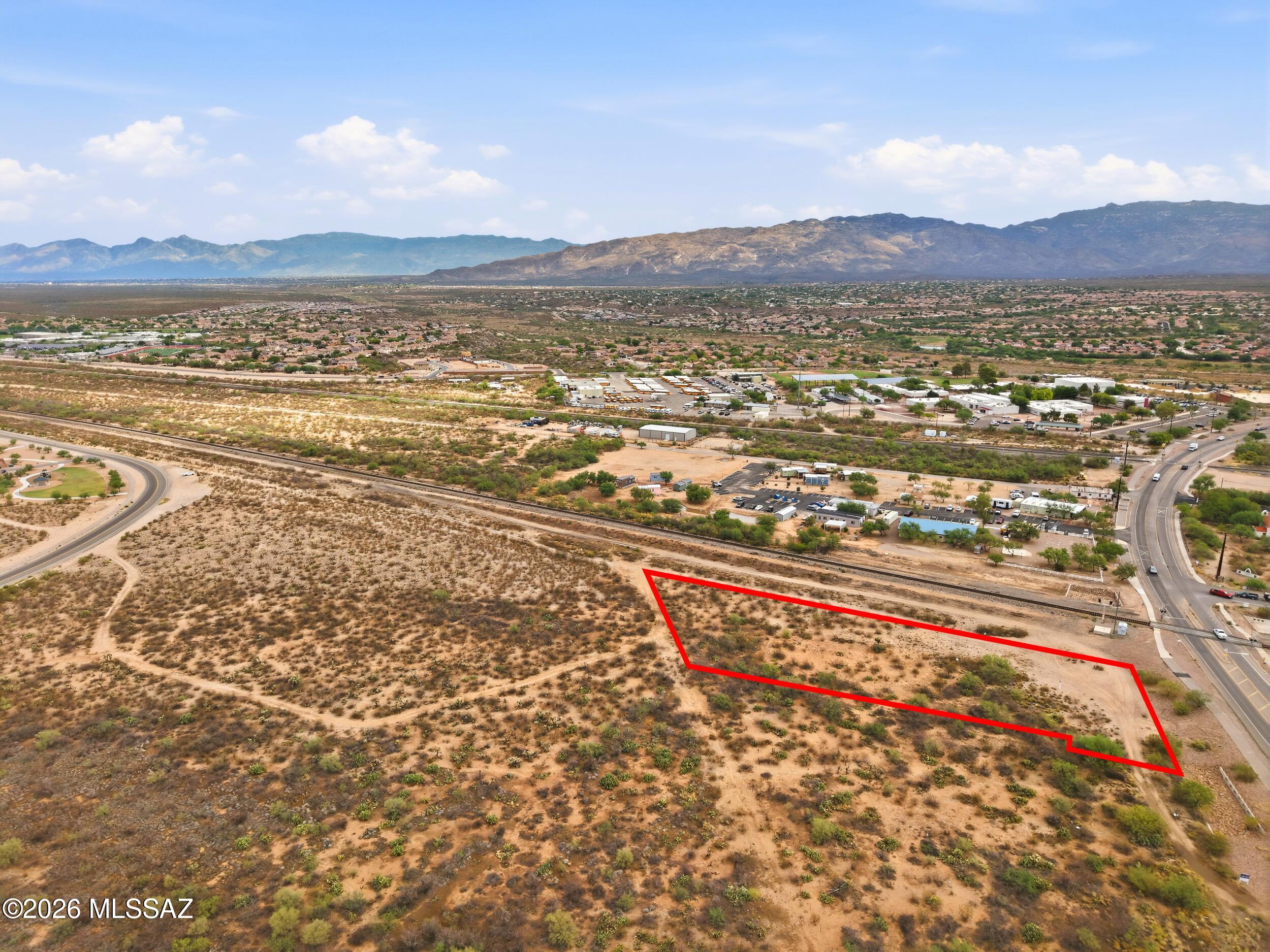 1.59-acre commercial lot zoned CB-1 in the growing Vail market. Located just off I-10 at the Colossal Cave Rd interchange with excellent access and visibility. CB-1 zoning allows a variety of commercial uses, including retail, restaurant, office, medical, personal services, and convenience businesses. Utilities are available to the site, including electric, water, and telecommunications. Positioned along I-10, a major travel corridor serving Vail, Tucson, and southeastern Arizona, this parcel is well suited for owner-users, investors, or future commercial development.