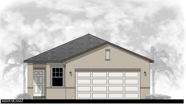 The Steward plan is brand new and so practical!  This is a corner lot with landscaped common area behind it so no one behind. Beautiful, brand-new homes featuring thoughtfully designed floorplans in the scenic Tucson community of Star Valley! Conveniently located with easy access to I-19 and major Tucson destinations, this community offers the perfect balance of comfort, convenience, and outdoor living. Homes showcase desirable upgrades including 9' ceilings, white shaker cabinets, Shaw 17'' x 17'' tile flooring, and granite kitchen countertops. Each home comes move-in ready with stainless steel kitchen appliances, including a refrigerator, washer, and dryer. Energy-efficient features include Low-E dual-pane windows and a Wi-Fi programmable thermostat to help maximize comfort and savings. Exterior highlights include front yard desert landscaping with irrigation, covered patios, and spacious backyards designed for enjoying Tucson's beautiful sunsets. Residents enjoy community amenities including large park with soccer fields; walking paths and natural trails; children's play area; basketball courts; tennis courts; pickleball courts; natural-area dog park and incredible mountain views everywhere! This welcoming community offers the perfect combination of modern living and the natural beauty of the Tucson desert.