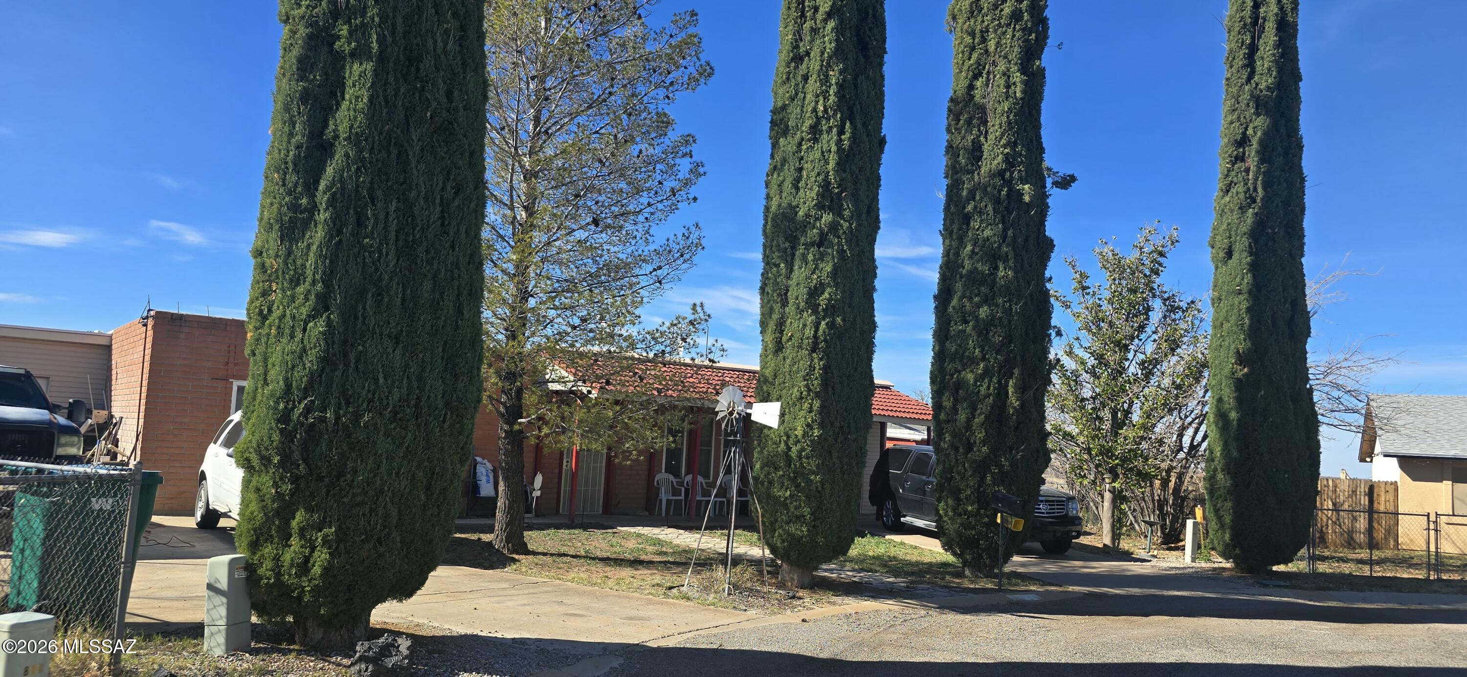 Single family home in Huachuca Heights.
