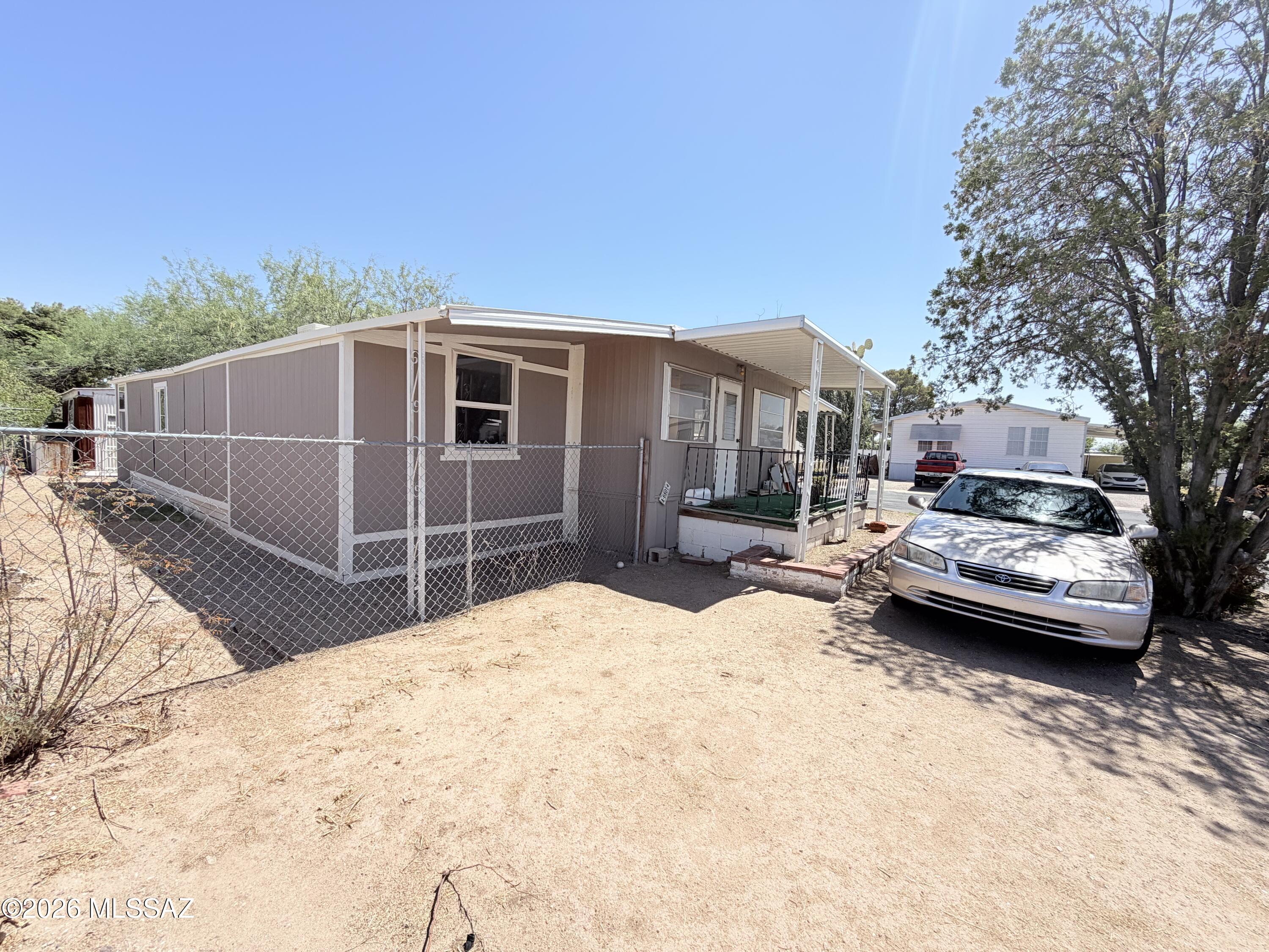 Come see this amazing land/home package deal, which sits in a quiet friendly family neighborhood. This spacious home is 1440 SQFT of well-maintained living space with 2 bedrooms, 2-bathrooms. This home features a bright and open feel. Recent updates include updated electrical and a large lot. Conveniently located near I-10, offering easy access to shopping, dining, a community garden and more. Don't miss out on this great opportunity--schedule your showing today!