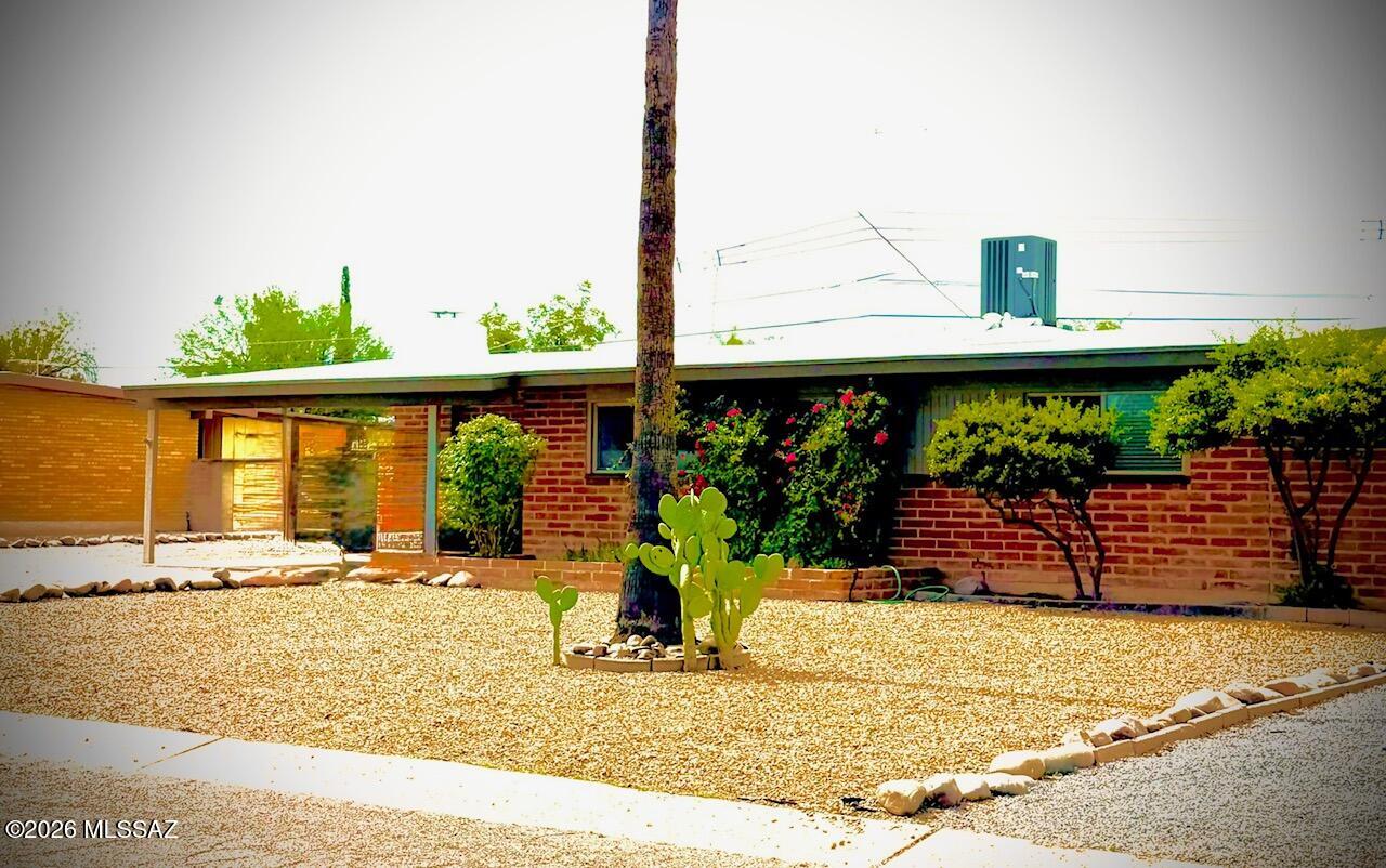 Wonderful, remodeled mid-century beauty on huge lot.  The best of the best in San Fernando Village for buyers with discerning taste. Concrete flooring, T&G wood beamed ceiling in great room, fireplace, open floor plan. Fabulous kitchen with granite counters, stainless appliances and recessed can lighting.  All freshly painted.  Two-car covered parking with more space for A Class RV with EV charger. Newer Roof, AC, Water heater  200 amp electrical service.  Custom gate to large back yard and a pool. Roof - March 2026, AC -  July 2021, Water heater - October 2025, 200 amp electrical panel - April 2024, New pool pump & Filter 2022,
Reseal concrete flooring - Aug 2024, Vinyl plank flooring Aug 2024.