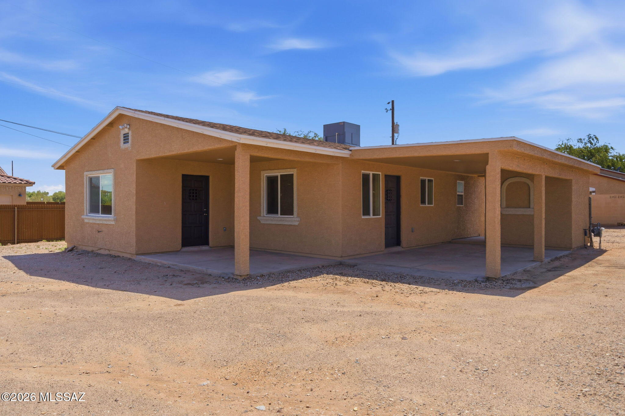 Great opportunity to own a 2023-built home with NO HOA in a convenient Tucson location! This move in ready home features granite countertops, fresh interior paint, and an abundance of natural light throughout. Ideally situated near I-10 and just minutes from Mosaic Quarter, Banner-University Medical Center South, Kino Sports Complex, shopping, dining, and restaurants. Whether you're a first time homebuyer or looking for an investment property, this home offers the perfect combination of newer construction, location, and value. A rare find you won't want to miss!