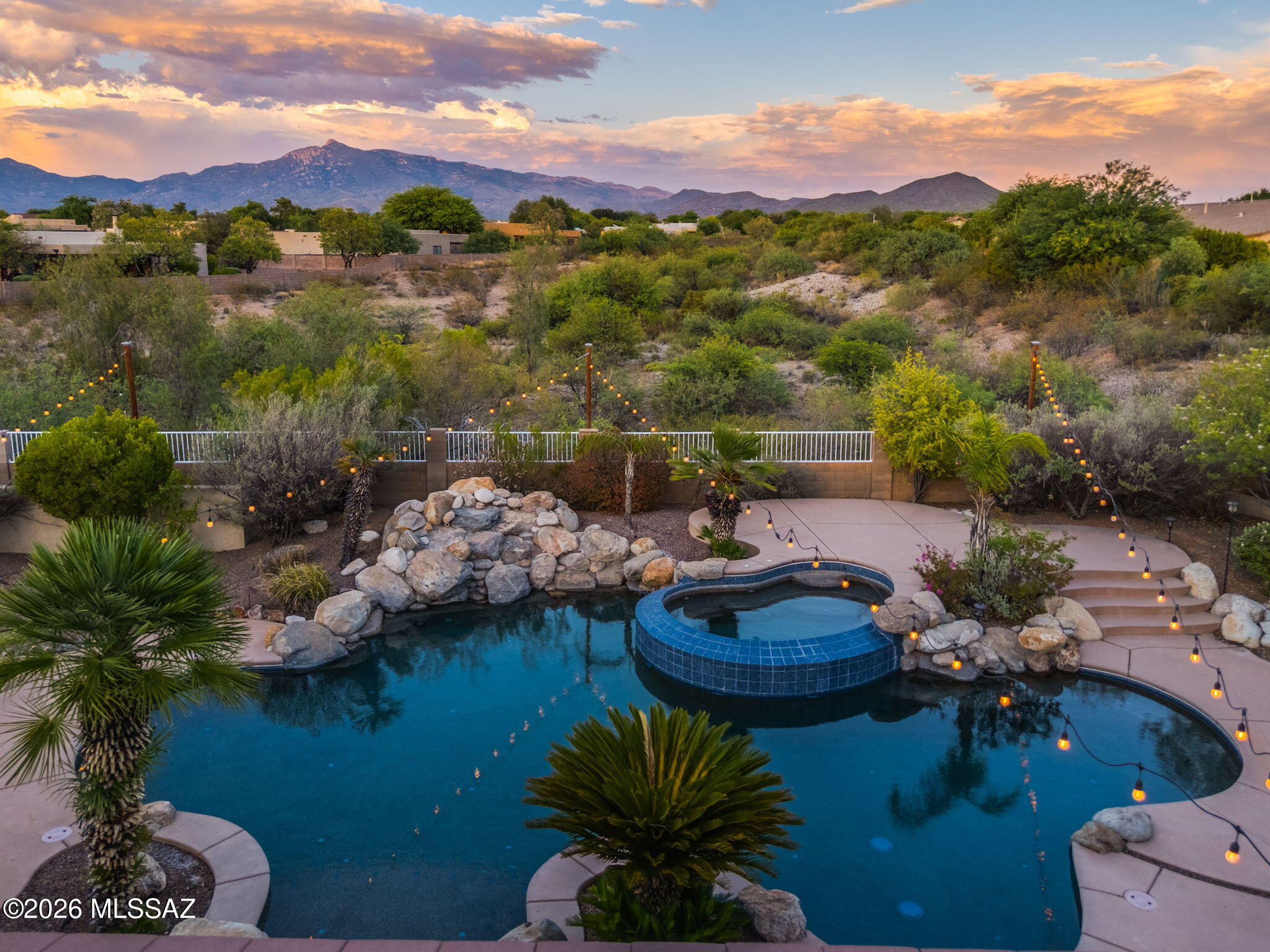 Welcome to your own Arizona retreat in the desirable Rincon Trails community! This spacious 5-bedroom, 3-bath home offers the perfect blend of comfort, style & outdoor living. Designed with both everyday living & entertaining in mind, the open great room floor plan features generous living spaces and a well-appointed kitchen. Step outside to your private backyard oasis where a sparkling pool & relaxing spa invite you to unwind while taking in breathtaking mountain views. Whether you're enjoying your morning coffee, hosting friends for a barbecue, or watching spectacular Arizona sunrises & sunsets, this outdoor space is sure to impress. The flexible floor plan provides spacious bedrooms and multiple living areas, making it ideal for families, guests, or a