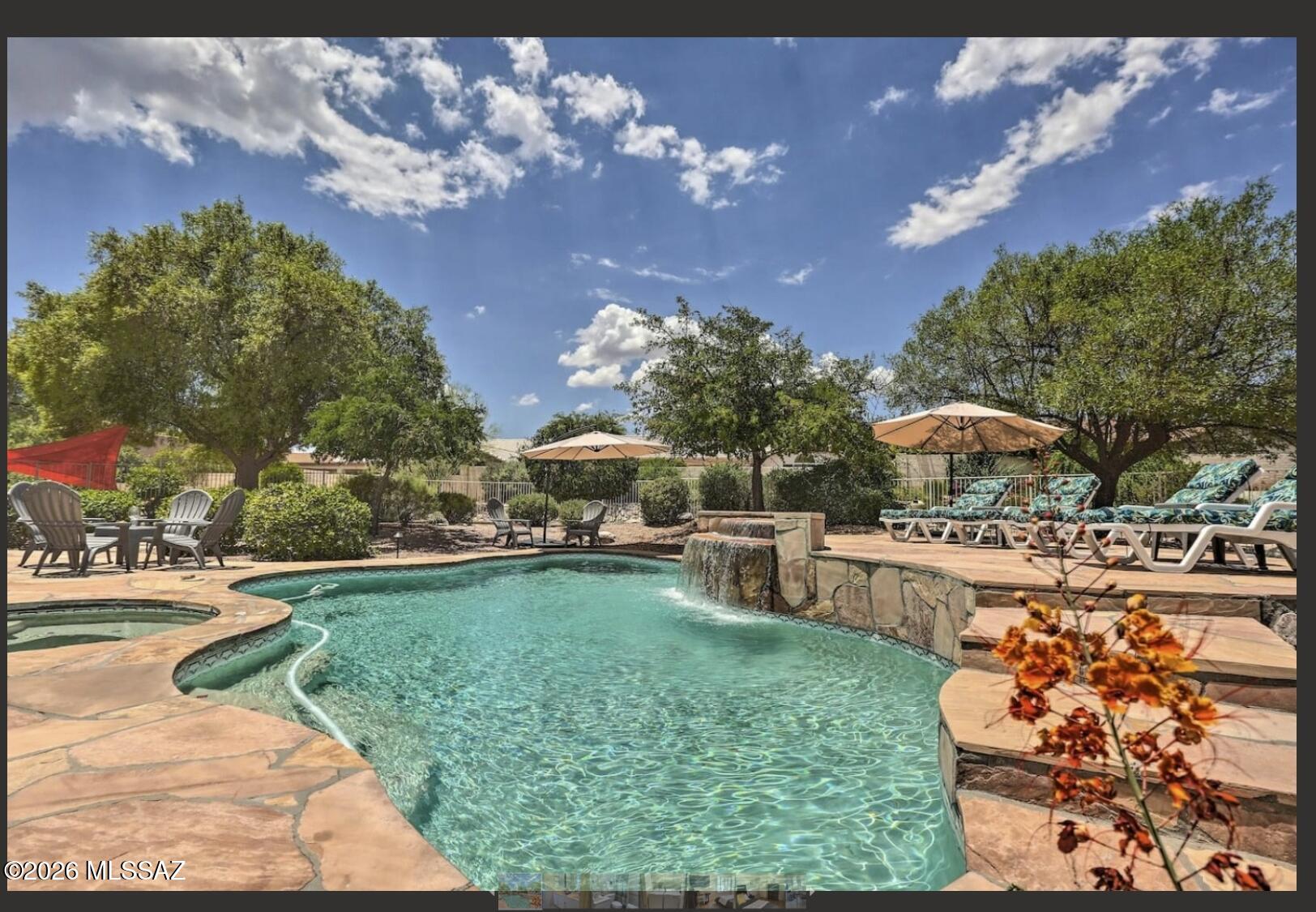 Beautiful turn-key 2BD/2BA home on a quiet cul-de-sac with a pool/spa and large backyard! Freshly painted in 2024, this move-in ready home features no carpet, a cozy gas fireplace, and an open, comfortable layout. Kitchen and living spaces flow nicely for everyday living or entertaining. Recent updates include roof underlayment in 2024, water heater in 2022, HVAC in 2014, W&D in 2022, and newly coated garage, driveway, and walkway for great curb appeal. Enjoy the privacy of the spacious yard while being conveniently close to HOA amenities. A wonderful opportunity to enjoy comfort, convenience, and outdoor living!