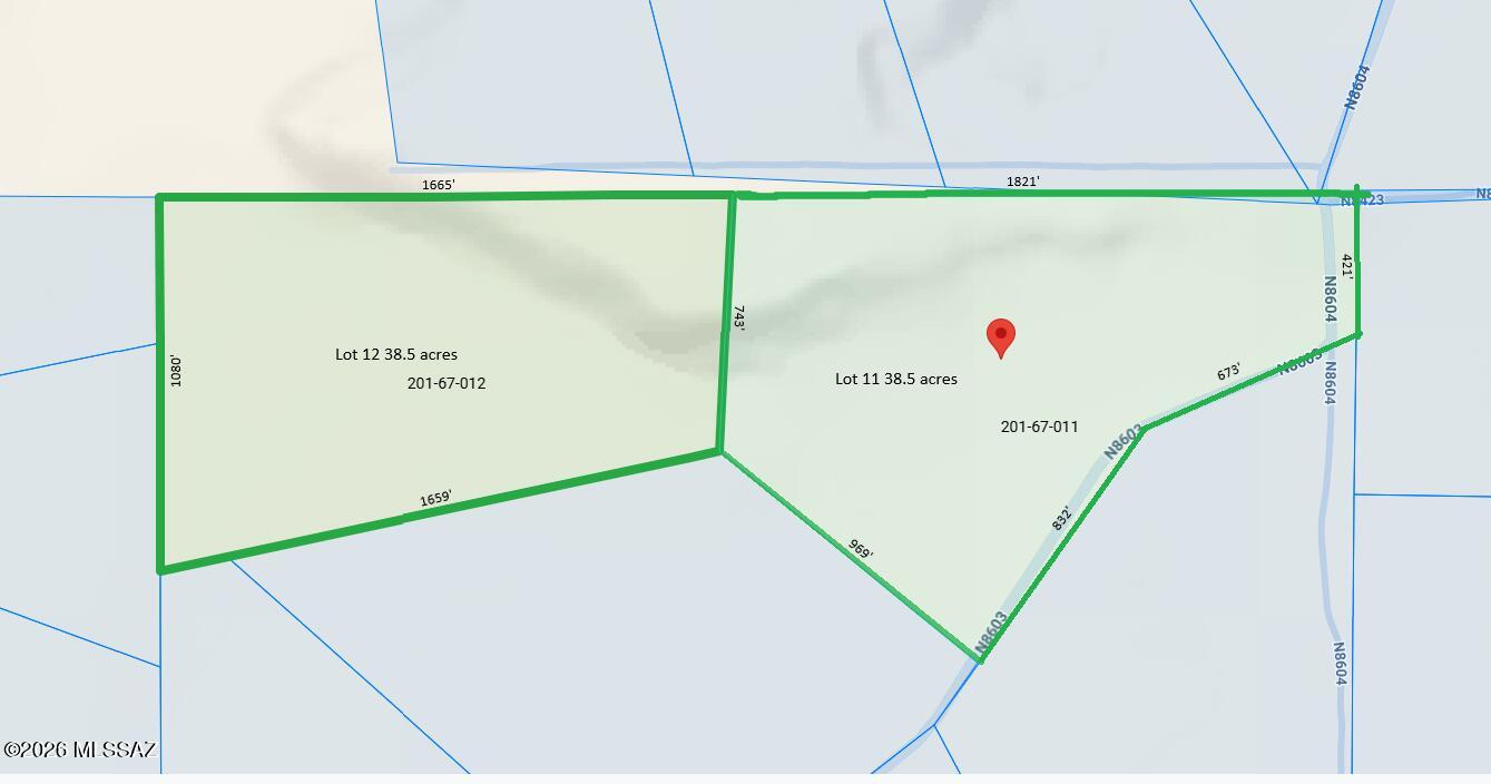 Get away from it all at ~6000' elevation in Last Mesa Ranch in the White Mountains. 77 acres (2 38.5 acre parcels) of wide open space where you can bring your toys for weekend fun, or build your private off grid mountain retreat. Massive garage/shop('10,000sq ft) and a registered private well already in place.  Interesting property with north part on a mesa with views for miles. Seasonal wash on easterly portion. 
No HOA. No neighbors.  No noise. No limits.  
GPS coordinates: 34.472380°, -109.805338°
