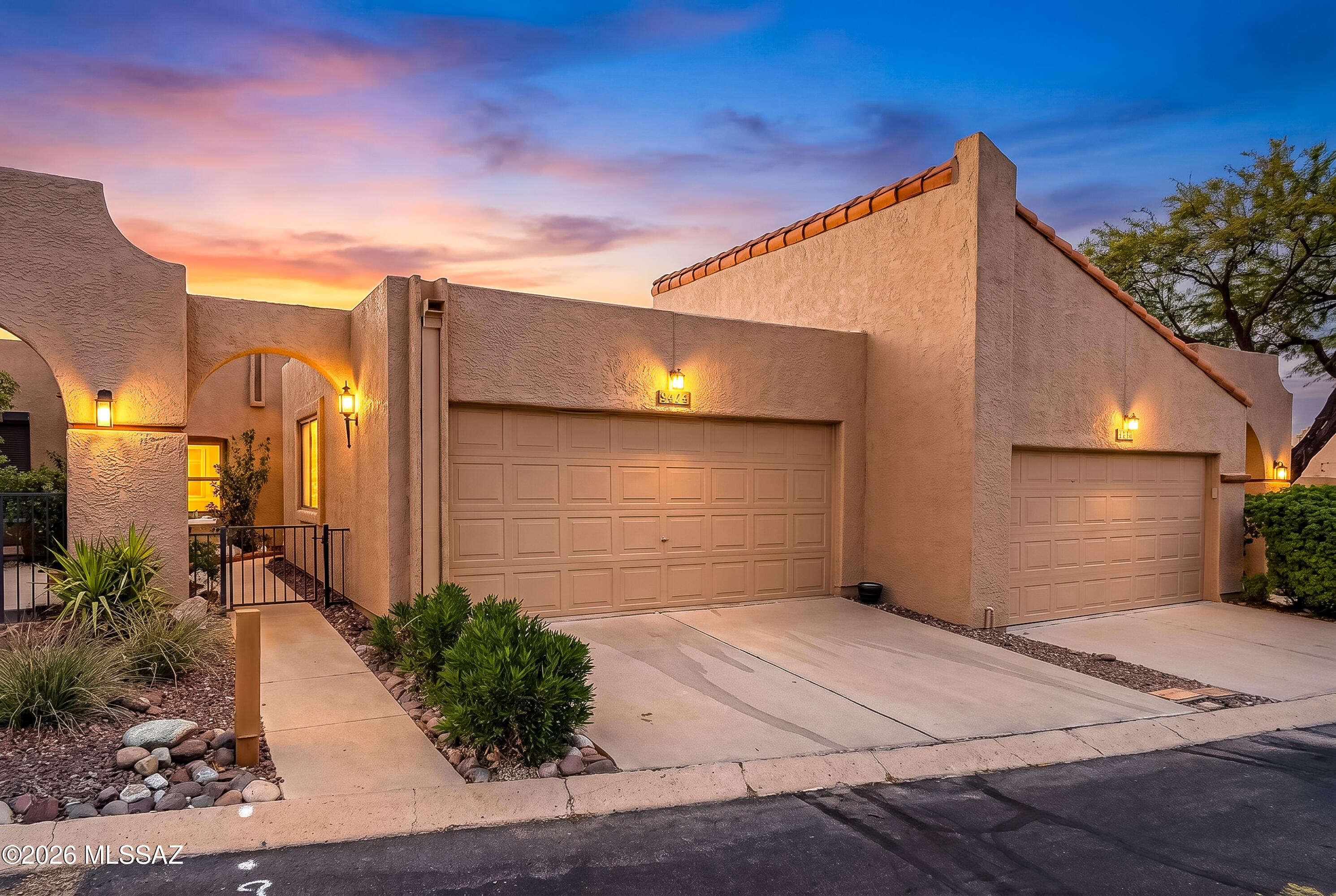 Discover easy living in the highly desirable Sunset Ridge Townhomes! This charming 2-bedroom, 2-bath home offers 985 square feet of thoughtfully designed living space with a 2-car garage and a cozy fireplace that creates a warm, inviting atmosphere.

Recent updates include fresh interior paint, a new garage door, a newly coated roof, and an HVAC system that's less than five years old, providing comfort and peace of mind.
Enjoy the privacy of having no rear neighbors while taking advantage of the community's outstanding amenities, including two swimming pools, a relaxing spa, fitness center, library, and an active clubhouse with year-round social activities. Conveniently located close to shopping, dining, and entertainment, this low-maintenance home is ideal for year-round living or as a seasonal getaway. Come experience the lifestyle that makes Sunset Ridge such a sought-after community!