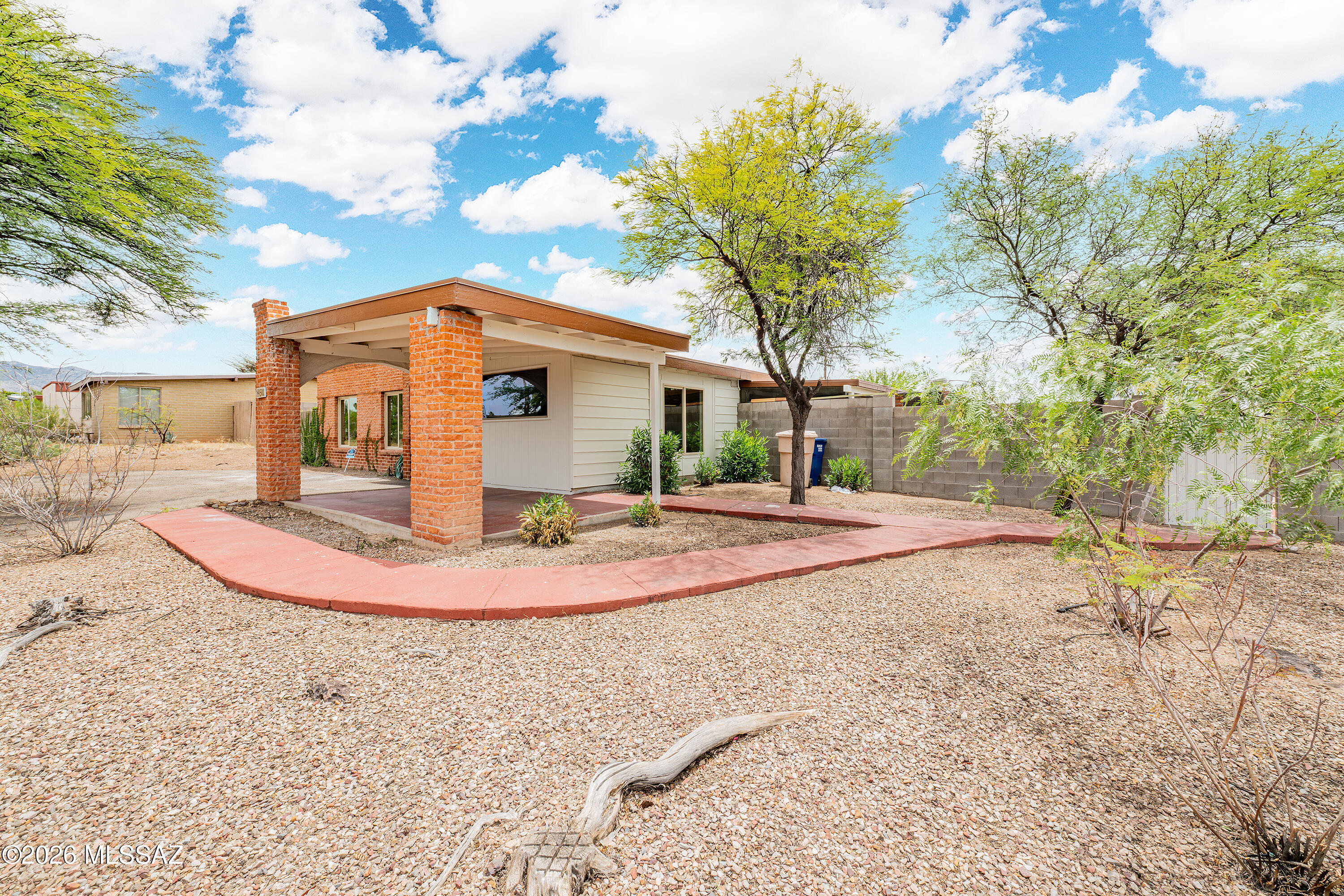 Updated and move-in ready! This Tucson home features new flooring, upgraded AZ, and refreshed kitchen and bathrooms. Come check out the patio and backyard! A great opportunity for homeowners or investors seeking a clean, low-maintenance property. Seller is licensed to sell real estate in the State of AZ.