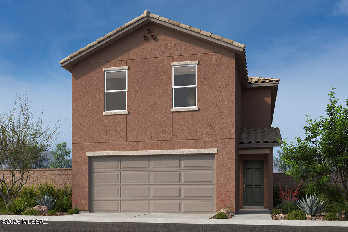 Brand new community in Rancho Del Lago master plan. This two-story home featuring 9-ft. ceilings at the first floor, porcelain tile flooring, under-stair storage at the garage, and covered back patio. The kitchen showcases granite countertops, birch cabinets, an island, walk-in pantry, and Whirlpool stainless steel appliances, including a gas range, dishwasher, and refrigerator. Upstairs, the loft provides space for workouts and movie night. The primary bath boasts a walk-in closet, dual-sink vanity, and walk-in shower with marble surround. Property taxes are not available to date.