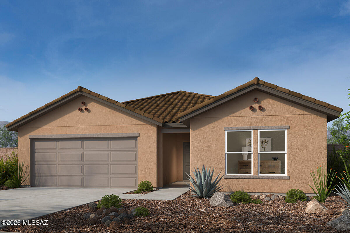 Beautiful premier master plan at Irvington and Wingate. This 4-bedroom single-story home features 9-foot ceilings and ceramic tile flooring throughout. The kitchen showcases granite countertops in 3 color choices, extensive 42'' upper cabinets in 7 color choices, an island, a large walk-in pantry, and Whirlpool® stainless steel appliances. The primary suite boasts a connected bath with a walk-in closet, dual-vanity and walk-in shower. The covered back patio provides outdoor shade. This is a floor plan listing. Home is to be built and buyer may choose features and homesites that are not included in this base price. Call today for more information. Base price range does not include lot premiums and/or additional upgrades other than included features. Property taxes are not available to date
