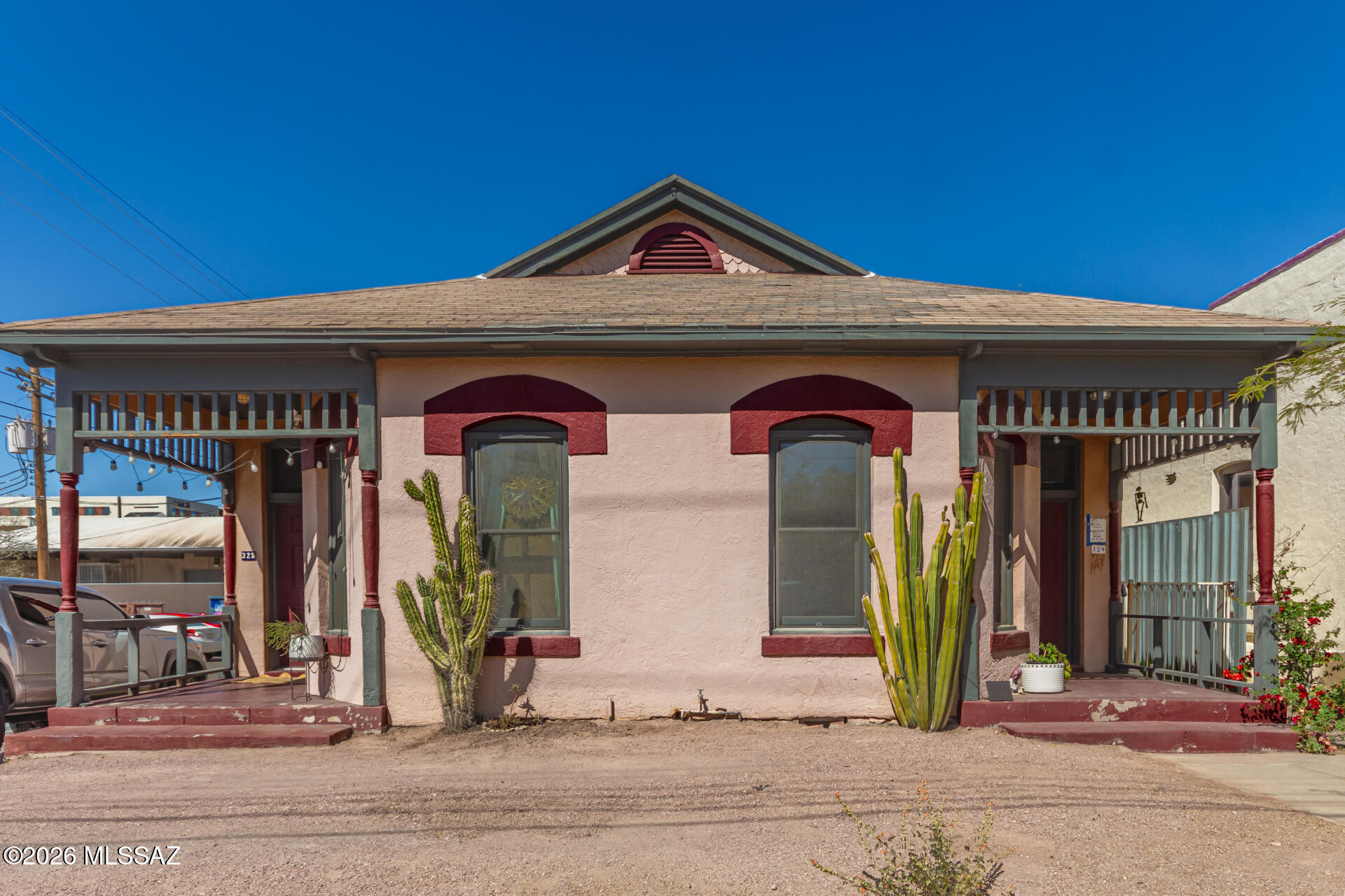 List Range Pricing, Seller will accept or counter offers $674,700 - $697,700 ***  Rare opportunity to own a historic triplex full of character and income potential! This unique property features 3 units: Unit 1 is a spacious two-story 2 bd/2 ba with tall ceilings and large rooms throughout. Unit 2 offers a comfortable 2 bd/1ba layout, while Unit 3 is a charming, detached studio, providing additional rental flexibility. The property showcases beautiful historic details including wood trim accents, high ceilings, and generously sized living spaces that highlight its timeless charm. Zoned C3, this property offers both residential income and commercial possibilities, making it ideal for investors, mixed-use concepts or live/work mix use.