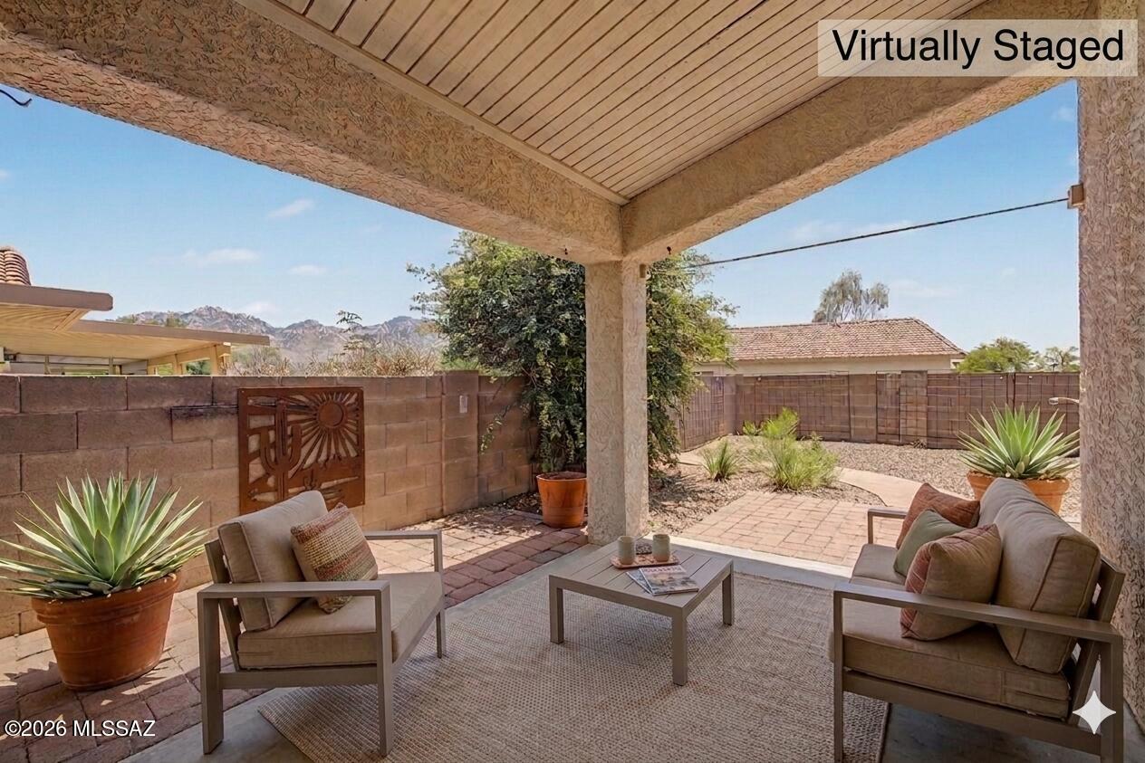 Offering $5000.00 Credit with Full Price offer. Seller will accept or counter offers between $430,000 and $450,000. 3D Matterport & Floor Plan available Call Listing Agent For Details Nestled on a desirable cul-de-sac, this tastefully renovated home offers fantastic mountain views! Discover a freshly painted interior featuring tile flooring, plantation shutters, ceiling fans, and tall vaulted ceilings that add to the spacious feel. Airy living/dining room invites to unwind, while the sizable family room, enhanced by a cozy fireplace, sets the perfect spot for entertaining.  Renewed kitchen displays recessed lighting, abundant cabinets, built-in appliances, a pantry, granite counters, a center island with a breakfast bar, and a breakfast nook. Impeccable main bedroom is complete with a private bathroom and a walk-in closet.