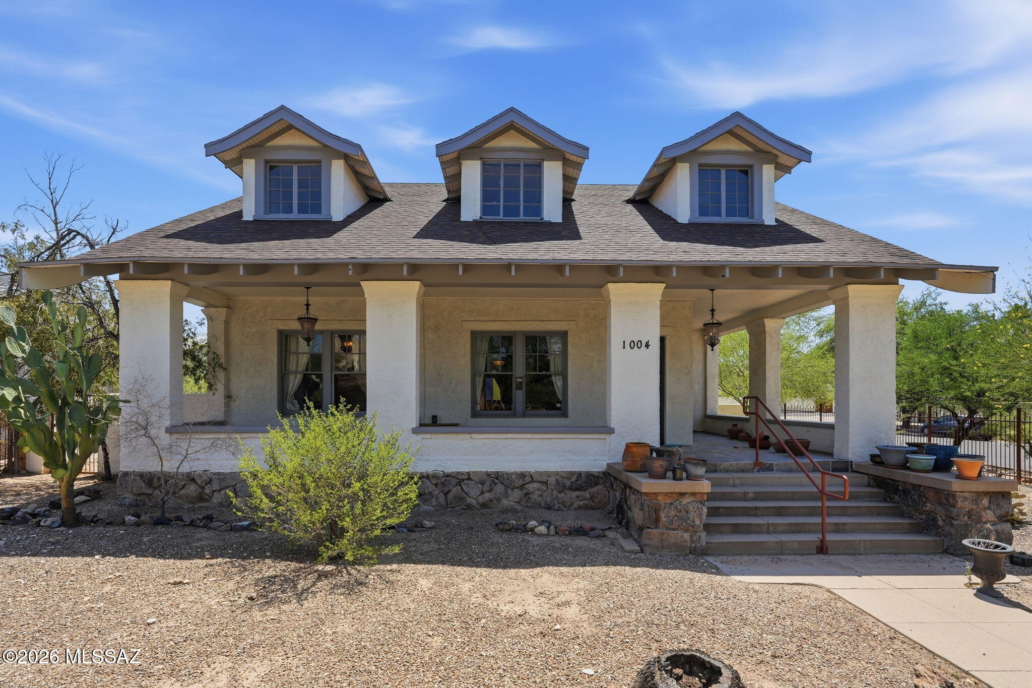 A rare opportunity to own a distinguished 1906 residence in Tucson's historic West University neighborhood. 

Set on approximately one-third of an acre, this two-story historic home offers 2,860 square feet of character, scale, and flexibility in one of Tucson's most established central neighborhoods. Officially designated as a Contributing-Historic property within the West University Historic Preservation Zone, the home reflects an era of Tucson architecture that is increasingly difficult to find.

The interior offers a substantial and adaptable floor plan with five bedrooms, three bathrooms, generous living spaces, a kitchen, and rooms that can easily accommodate a library, home office, studio, guest quarters, or additional living areas. The property is currently used as a professional office, creating an unusual opportunity for a buyer to reimagine it as a private residence while benefiting from updates made during its commercial use.

Located between downtown Tucson and the University of Arizona, West University is one of the city's most historically significant neighborhoods--a walkable collection of early Tucson homes and architecture with convenient access to the Fourth Avenue district, downtown, the University of Arizona, restaurants, shopping, and cultural destinations.

A true piece of Tucson history with the space, setting, and flexibility to become an exceptional urban residence.
