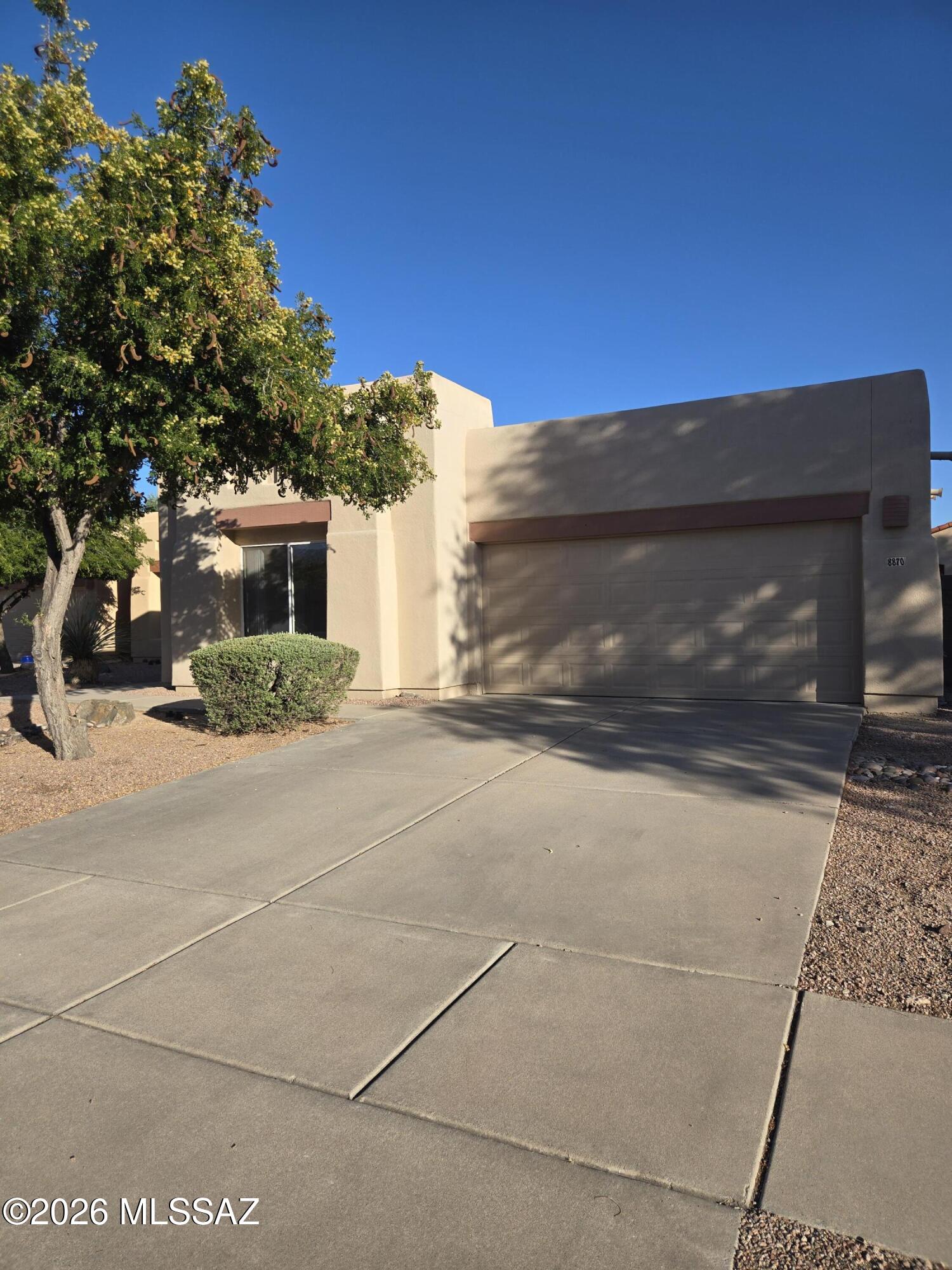 Very cozy santa fe style home located in Wrightstown Ranch neighborhood tucked away on a quiet cul-de-sac. This is 3 bedroom 2 bath home, this property offers open great room floor plan with split bedrooms, very spacious rooms throughout, ceiling fans, covered patio, 2 car garage, and freshly painted inside. This home is clean and ready now!