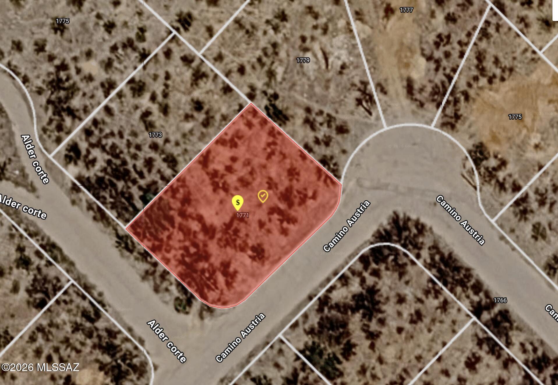 Build your dream home on this desirable corner lot located at 1771 Alder Court in Rio Rico. Nestled in a quiet residential area, this property offers beautiful mountain views, added privacy, and flexible building opportunities thanks to its corner location. Enjoy the peaceful surroundings while remaining conveniently close to schools, shopping, and highway access. An excellent opportunity to build or invest in a growing community.