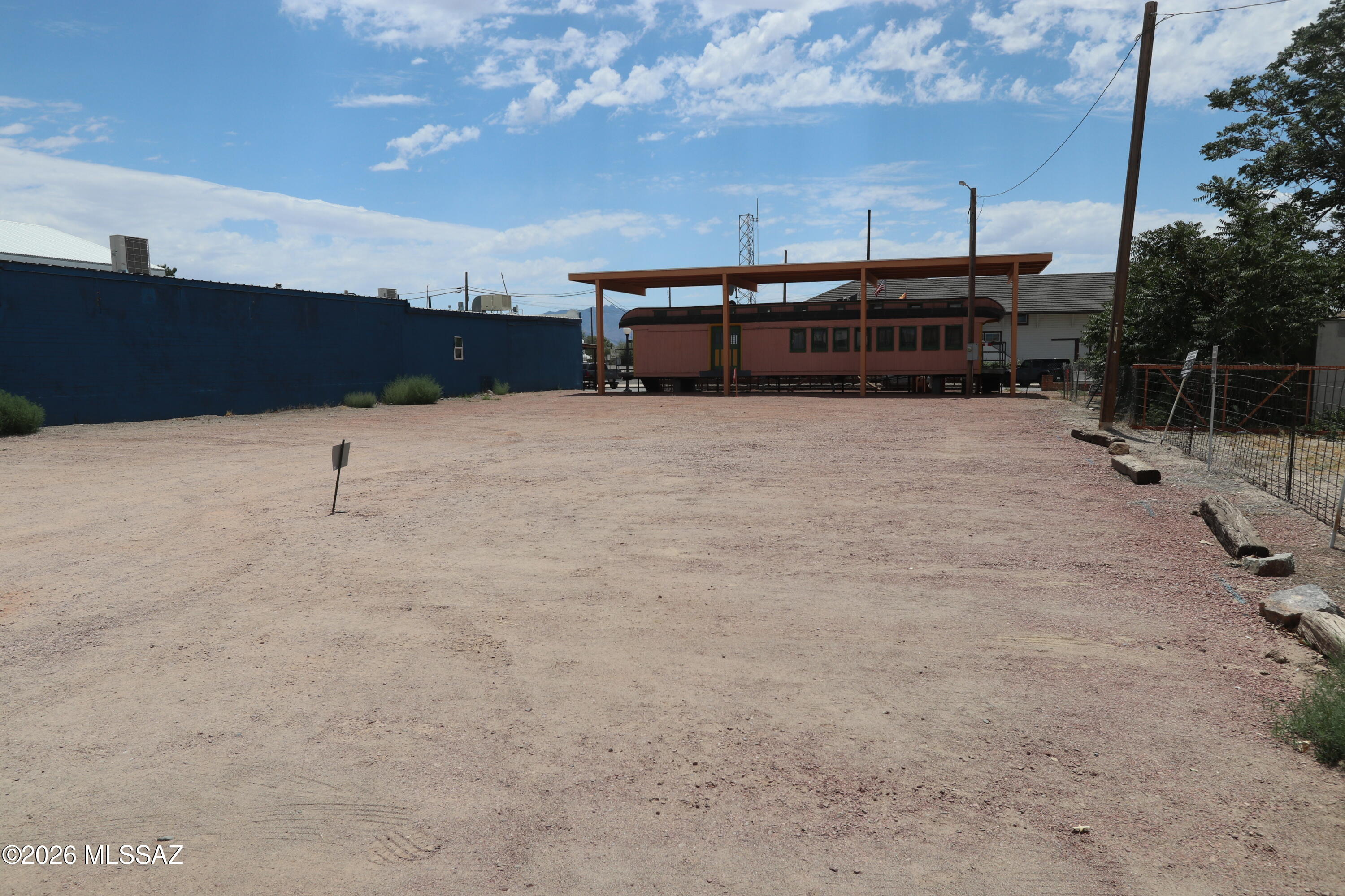 Vacant land lot located in the heart of the Willcox AZ historic area.  Was  used for parking.
This property is HP1 (Historical preservation.