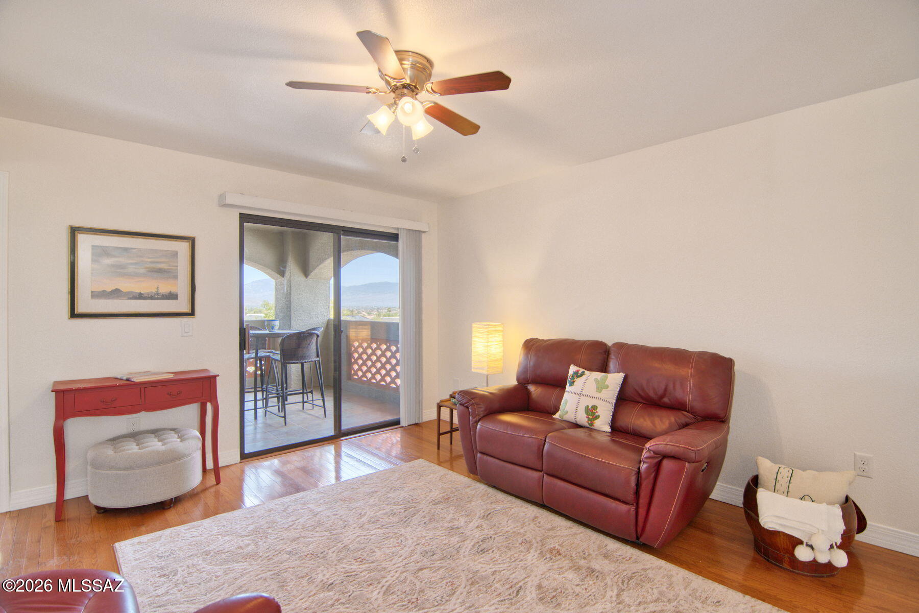 REDUCED! Spectacular end unit with city and mountain views! This is a must see unit. Corner and end unit with panoramic city and mountain views. Sit on you patio, relax and watch the city lights twinkle. Real hard wood floors, new paint, brand new HVAC and in premium condition. This beautiful condo is perfect and move in ready. Great for winter visitor or vacation rental. One of the nicest units in Veranda! Don't  miss this one! Owner/Agent
