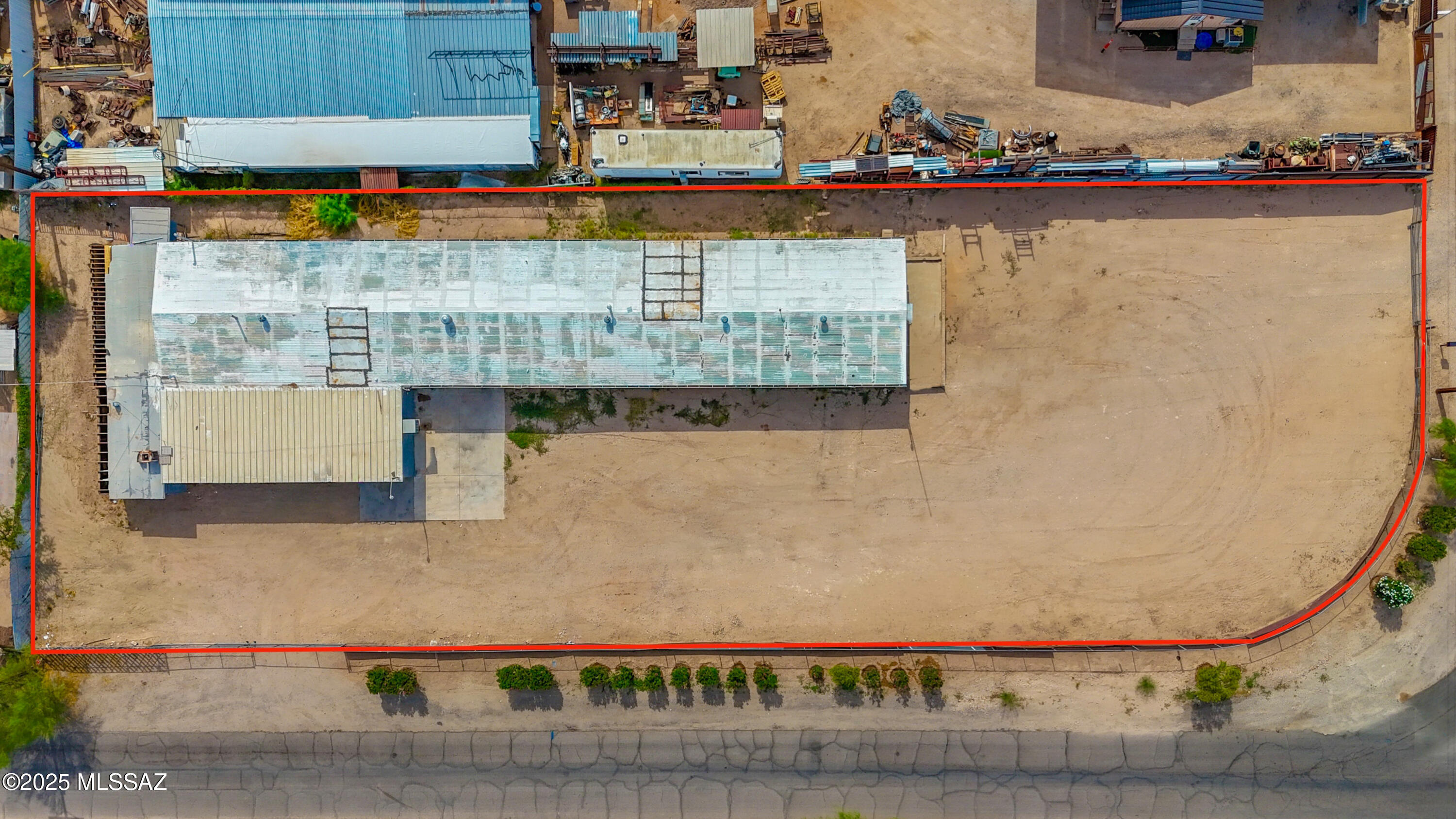 Excellent opportunity for contractors, landscape companies, storage, warehousing, and more. This versatile property features a fenced yard, a durable metal building, and double gates for secure and convenient access. Located near I-10 with easy freeway access. Zoned MU by Pima County with a 3020 Use Code for manufacturing, allowing for a wide range of industrial and commercial uses.

The spacious 29,446 sq ft lot offers ample room for parking, storage, and large vehicle access. Property is currently undergoing remodeling, making it an ideal time to customize it for your specific business needs.