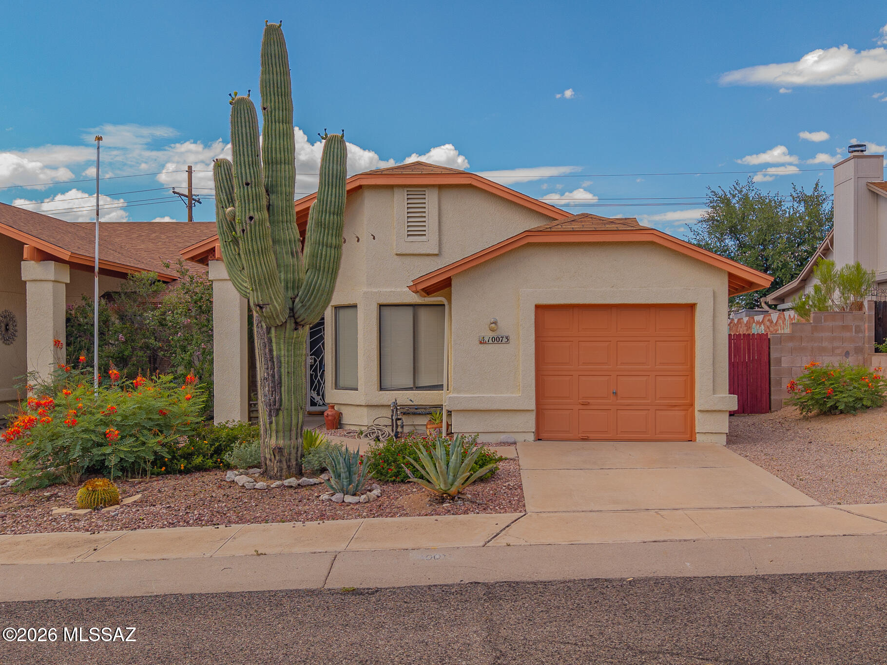 A charming home in desirable Reddington Hills.  This desirable East side location is close to parks, golf courses and hiking trails.  High ceilings really open the floorplan and make the home live larger than square footage. 3 bedroom, 2 bath. Owners suite is split from the other two. Owners bath has a double vanity and big closet.  Kitchen offers ample counter space and cabinets. Lots of natural light. Walled yard. Enclosed AZ room. Heat pump approx 2 years old.
This property is being sold in as is condition. The seller never lived in the house it belonged to a family member.  No warranties on condition.  Last sale of the same size sold for a much higher price.