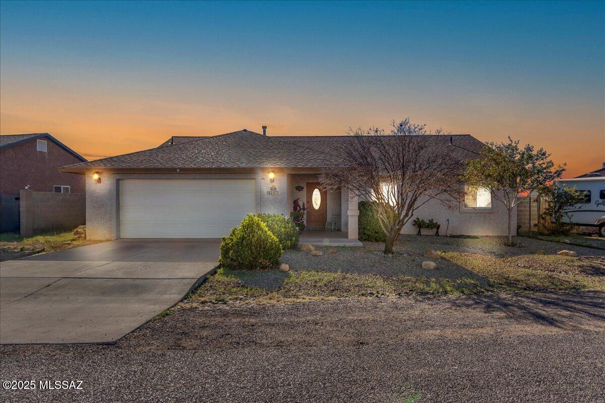 Brand new roof installed in 2026 sets the tone for this well-maintained 3-bedroom, 2-bath home in Safford's desirable
Crestview neighborhood--complete with RV parking for added flexibility and convenience. Built in 2007 and situated on a .21-acre lot, this single-level home features a simple, functional layout that just makes sense for everyday living. Step inside to an open living space filled with natural light, creating a comfortable setting for both daily life and entertaining. The kitchen offers plenty of cabinet space and flows easily into the main living area. Out back, you'll find a fully fenced yard with a covered patio--perfect for quiet evenings or weekend get-togethers. With easy-care landscaping and a peaceful neighborhood setting, this home offers low-maintenance living and room to unwind. Conveniently located near schools, shopping, and local amenities, this is a great opportunity to enjoy small-town
living.