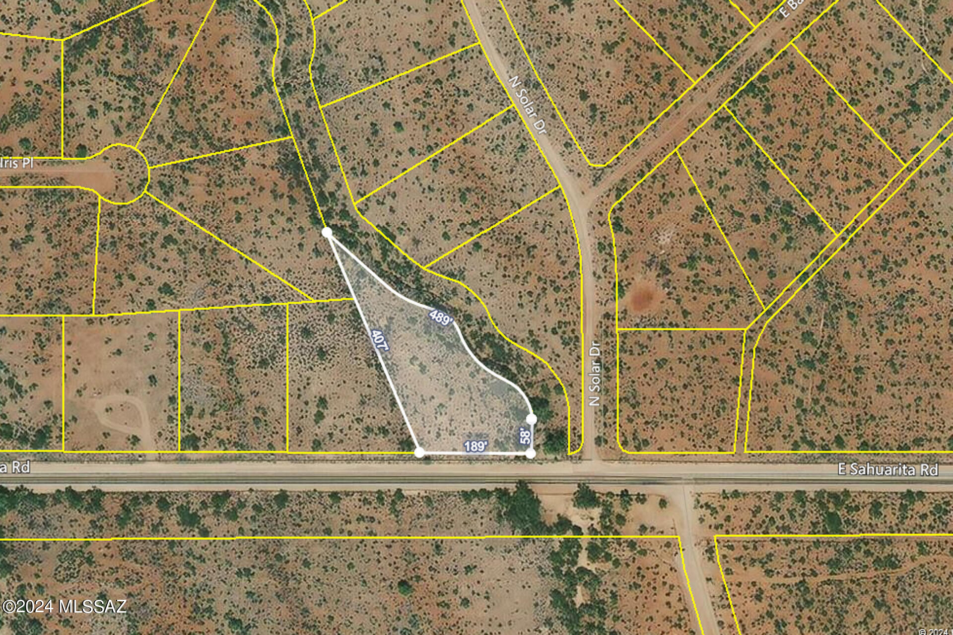 A septic percolation test was completed within the last 12 months. Take in the Breathtaking Mountain Views on this sprawling 1.18-acre vacant lot in Vail! The land has minimal grade changes with an abundance of varied high desert plants. The northeast border of the property runs along a wash with some added vegetation. The FEMA map shows this parcel to be in an X zone with minimal flood hazard risk. Make your dreams a reality, build the custom home that you've always wanted. This property offers plenty of room for all your needs, including space for cars, RVs, toys, and animals. Enjoy the quiet serenity of the area, from sweeping vistas to sublime sunsets, this property has it all. Don't wait; make this dream yours today!