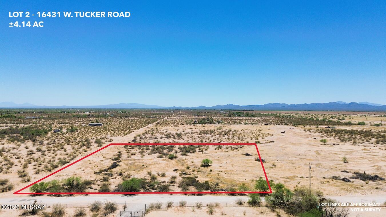 Prime +/-4 Acre Opportunity in the Growing Avra Valley / Marana Area ! Exceptional opportunity to own ±4 acres of flat, highly usable land in the desirable Avra Valley / Marana area near the intersection of Anway and Tucker.  This property offers flexibility for development, investment, or creating a private rural estate. Featuring convenient access with paved roads nearby and power available at the property line, this parcel is well-positioned for immediate use or long-term appreciation. The surrounding area is characterized by expansive open spaces, with significant nearby land holdings owned by the city for water rights--helping preserve the area's rural setting and scenic desert landscape for years to come. Enjoy.... an outstanding location near Ironwood Forest National Monument and Saguaro National Park, offering panoramic desert views, open skies, and the peaceful atmosphere Southern Arizona is known for. Portions of the property border a large established nursery, creating a unique neighboring environment and potential agricultural appeal. Zoned RH (Rural Homestead) in Pima County, the property supports a broad range of permitted uses including custom homes, duplexes, triplexes, manufactured homes, guest houses, agricultural operations, nurseries, livestock, equestrian facilities, private ranches, and rural lifestyle development (buyer to verify all intended uses). Water is typically provided by well, with access from paved Anway Road and additional routes via Tucker and Snakeweed. The level terrain offers excellent usability and lower site preparation costs. Strategically located near the proposed Interstate 11 corridor and just minutes from expanding commercial growth in the area, this property presents strong future upside. Whether your vision is to build a custom estate, establish an equestrian or agricultural operation, develop investment parcels, or secure land in the path of growth, this is a rare opportunity in one of Southern Arizona's expanding corridors. Agent/Owner.