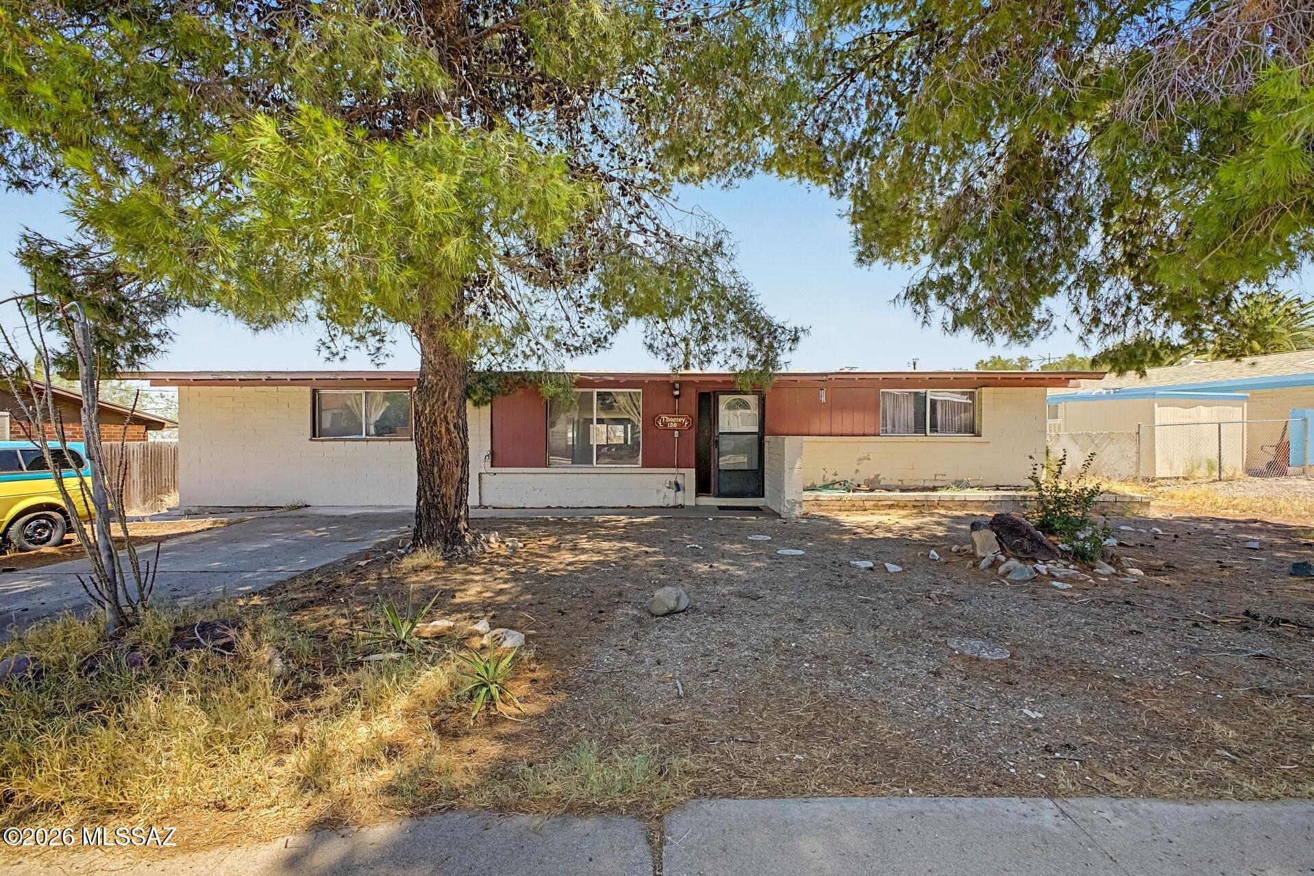 Nestled on a spacious 10,000 sq ft corner lot in an established neighborhood, this charming 3-bedroom, 2-bath home offers endless possibilities. Featuring a large den, mature trees, beautiful landscaping, and no HOA, there's plenty of room to create the lifestyle you've been dreaming of. A rare opportunity to enjoy space, character, and potential all in one property.
