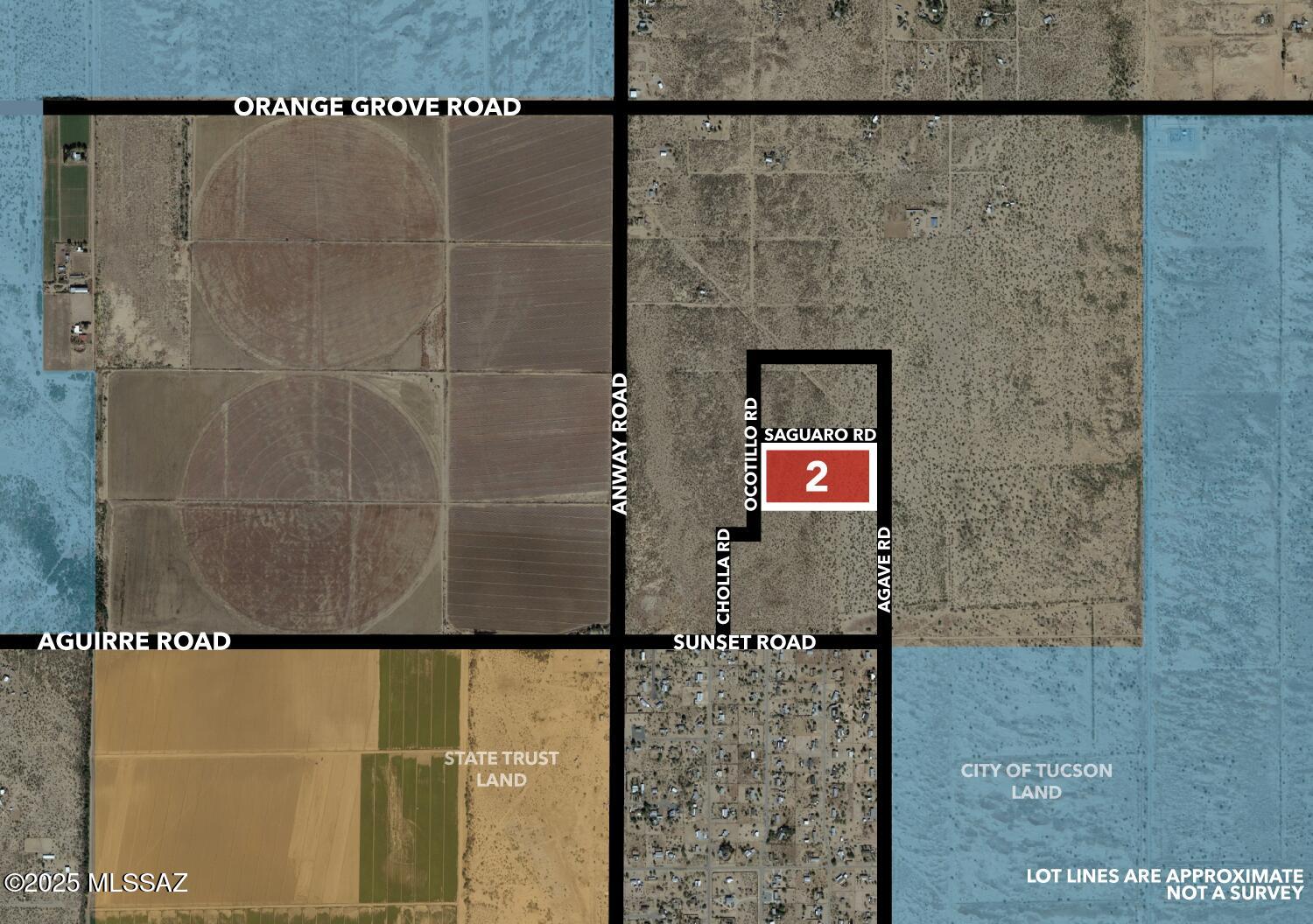 21-acre parcel 2 in the rapidly growing Avra Valley/Marana area is a fantastic opportunity for horse lovers, those
looking to develop a ranchette estate, or anyone interested in a great investment. With utilities (including power and a well),
new roads, and a seller offering seller financing, this land is ready for development. The versatility of the land allows for multiple possibilities--from building a private residence or equestrian community to splitting the land into smaller parcels for potential profit. The location is prime, with easy access to Marana, I-10, and Tucson, and is close to the proposed alignment for the future I-11, making it an excellent spot for future growth. The surrounding area offers beautiful landscapes, including nearby national forests, adding value