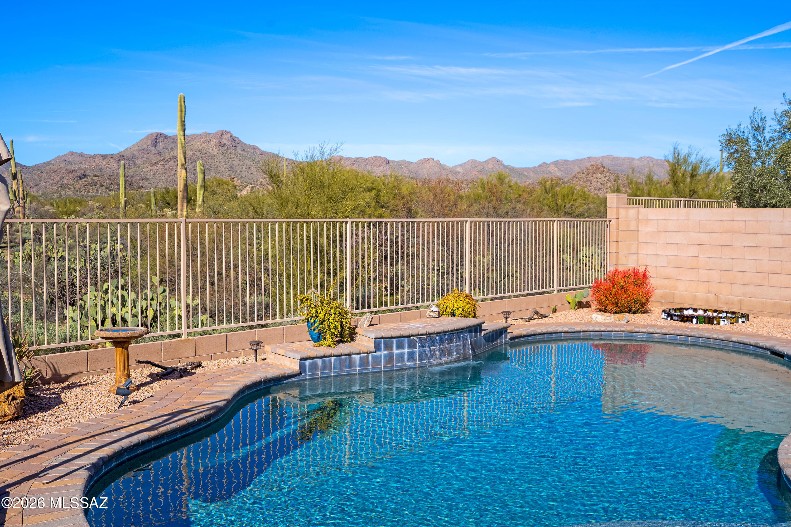 Million Dollar View's Plus Pool for Under $600,000! This exceptional 3 bedroom, 2 bathroom home features a resort-style backyard with swimming pool perfectly positioned to enjoy the Mountain Views beyond, ideal for relaxing or entertaining. Inside, the open floor plan with extensive floor tile leads you through the spacious den/dining area to a gourmet kitchen designed for both beauty & function, opening to the great room with mountain views from the windows overlooking the pool area. Numerous upgrades add style, comfort, and value at every turn. A spacious three-car garage offers ample storage & convenience. This is a rare opportunity to own a home where stunning views, quality craftsmanship, and upscale amenities come together seamlessly.
Don't miss the attached list of upgrades..
