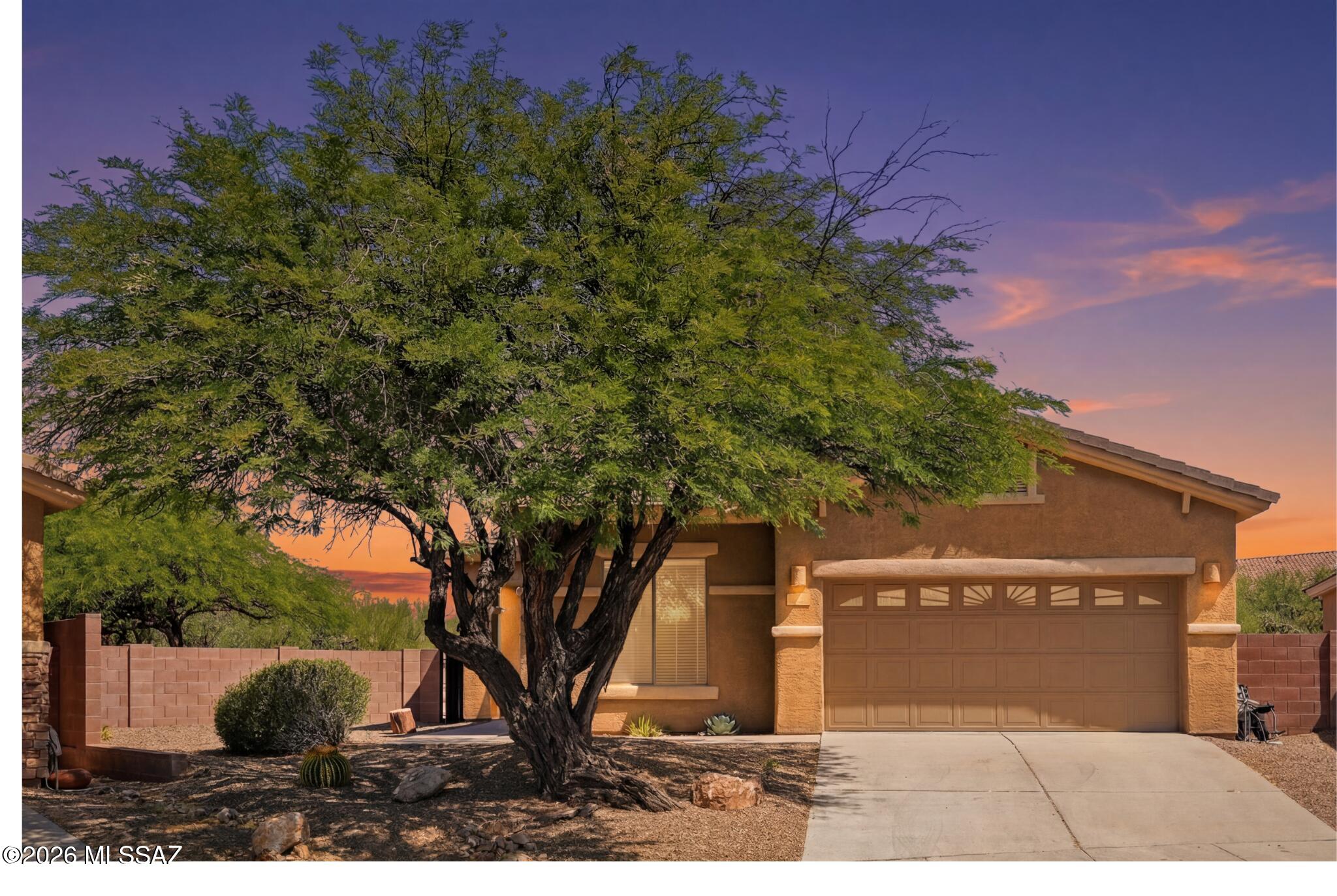 SELLER OFFERING A 1% RATE BUY DOWN - COME BY THE OPEN HOUSES & SIGN IN! Why wait for new construction when you can have what most new homes simply can't offer? While many new construction homes are built on much smaller lots with neighbors just steps away, this property offers the space, serenity, that take years to create and 10Ks of dollars.  This exceptional 3-bedroom, Den, OR 4 bed home in the gated Preserve at Dove Mountain, perfectly situated on a rare pie-shaped ¼-acre homesite with outstanding privacy.  Inside, you'll find a bright, open floor plan with tile flooring throughout all the main living areas + Beautifully updated kitchen with quartz counters & subway tile.  View Fencing. Large covered PATIO. HVAC is only 2 years old!!  INCREDIBLE VALUE!