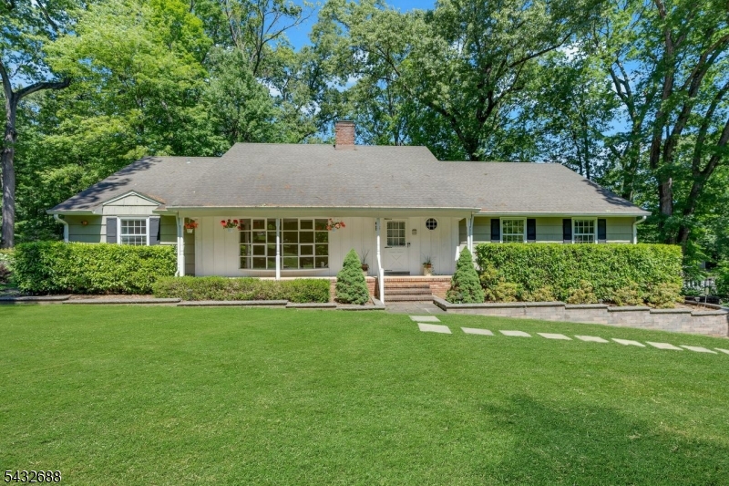 Here's rare opportunity to reimagine a classic 5 BR, 3 Bath Basking Ridge home. This property offers privacy, space, and endless potential in a location buyers wait for-- a home with heart,  and incredible future potential. With approx. 2,900 sq ft of living space, plus an unfinished basement of nearly 1,440 sq ft., there is tremendous potential for expansion, recreation space, storage, or future customization. A large storage room also offers flexibility for a possible 6th bedroom, guest suite, home office, or gym. Hardwood flooring runs throughout most of the 1rst and 2nd floors of the home. While the kitchen and bathrooms have been well maintained, buyers may see an opportunity to renovate and personalize the home to suit today's lifestyle and design preferences. The home's setting, scale, and potential make it an exceptional offering for those looking to customize in one of Somerset County's most sought-after communities. Known for its top-rated schools, charming downtown, vibrant community feel, and convenient access to major commuting routes and NJ Transit service to NYC, Basking Ridge continues to be one of NJ's most desirable places to call home. Whether you are searching for space to grow, a long-term investment, or the chance to thoughtfully personalize your space, this property offers endless possibilities in a setting that is hard to duplicate. Sq Ft according to Bernards Twp Tax Assessor. Fireplace, chimney and flues being sold as-is, no known issues.