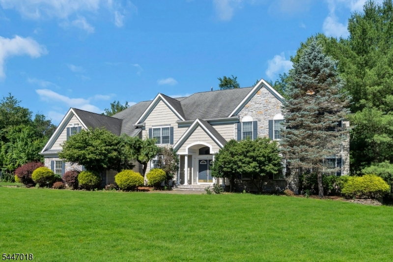 Don't miss out on a once in a lifetime opportunity to move to desirable Warren Township! This Colonial has so much to offer! As you enter, you're greeted by a breathtaking two-story foyer, flanked on one side by a formal living room and on the other a formal dining room. Continue to find a spacious family room WITH fireplace, perfect for gatherings and hosting events! The large kitchen with center island is a chef's dream! It offers sliding doors that lead to the large deck! Rounding out the first floor is an office, a first floor bedroom with connecting full bath, and a half bathroom for your guests! Upstairs, you will find 4 well appointed bedrooms, including a primary suite with its own sitting area, luxurious bathroom, and walk-in closet! The 2nd floor boasts two other full bathrooms, a laundry room, and a bonus den! But that's not all! There is a full walk-out basement just waiting to be finished! Did I mention the 3 car garage? All of this on a private dead-end road! Make your appointment today!