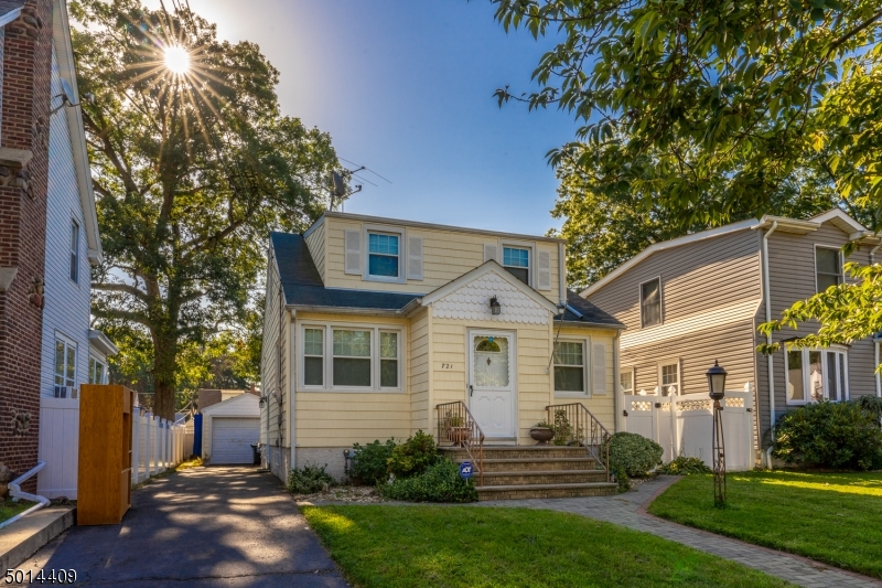 Welcome home to this well maintained 3 bed, 1.5 cape cod in the desirable Livingston section of town. Upon entering the home, you will be greeted with a large living room and coat closet. Beyond the living room, you have your eat in kitchen which leads you to your dining room filled with natural light and windows. To complete the first floor you will find 2 bedrooms and a full bath. Upstairs you will find your MASSIVE master bedroom with half bath. The unfinished basement has great ceiling height ready for the next home owner to finish. You are .07 miles from the train station that brings you to NYC!!! The best part about this home are the CHEAP TAXES!!!
